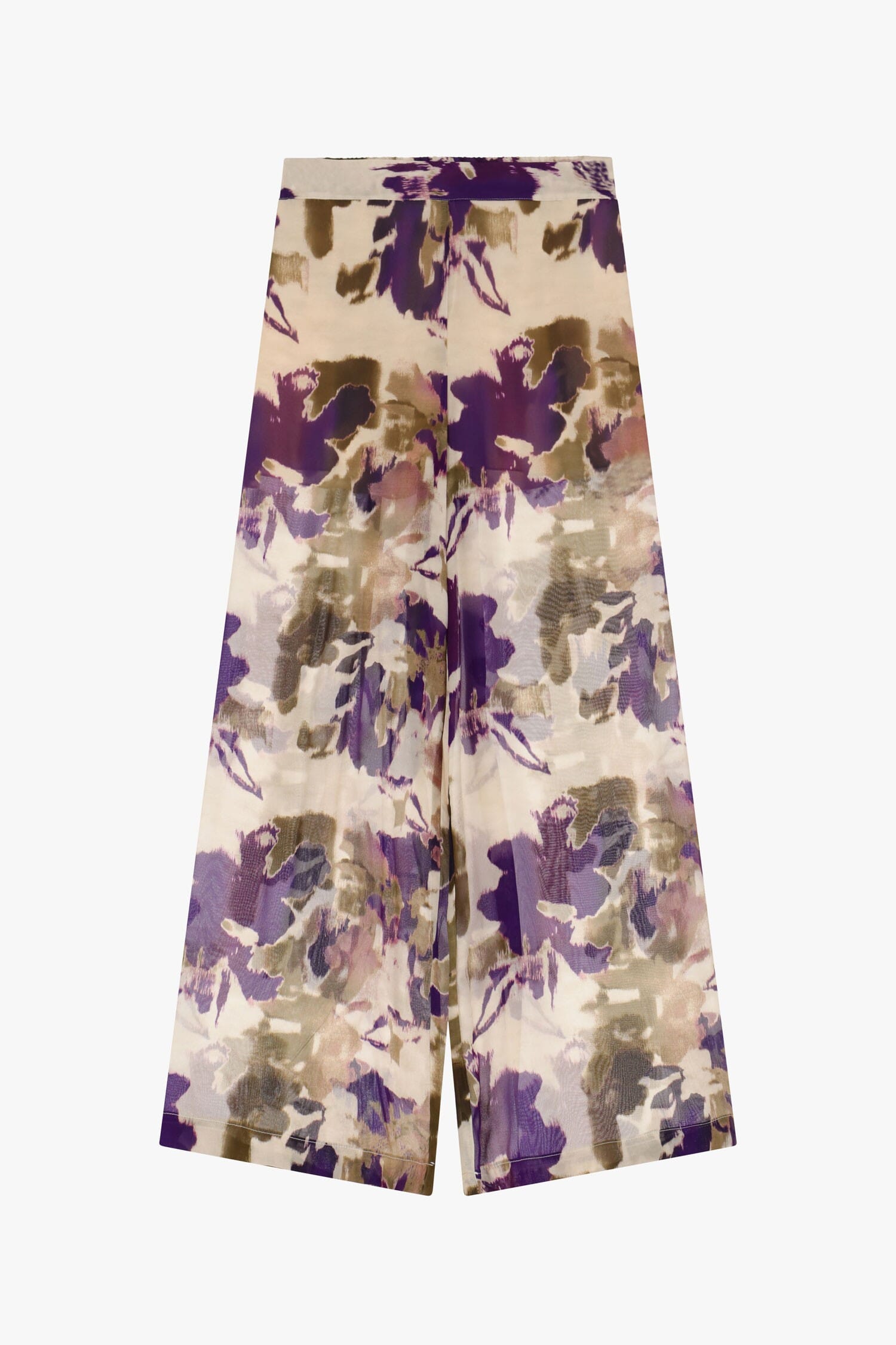 Pantaloni Ampia Stampa Floreale Dixie