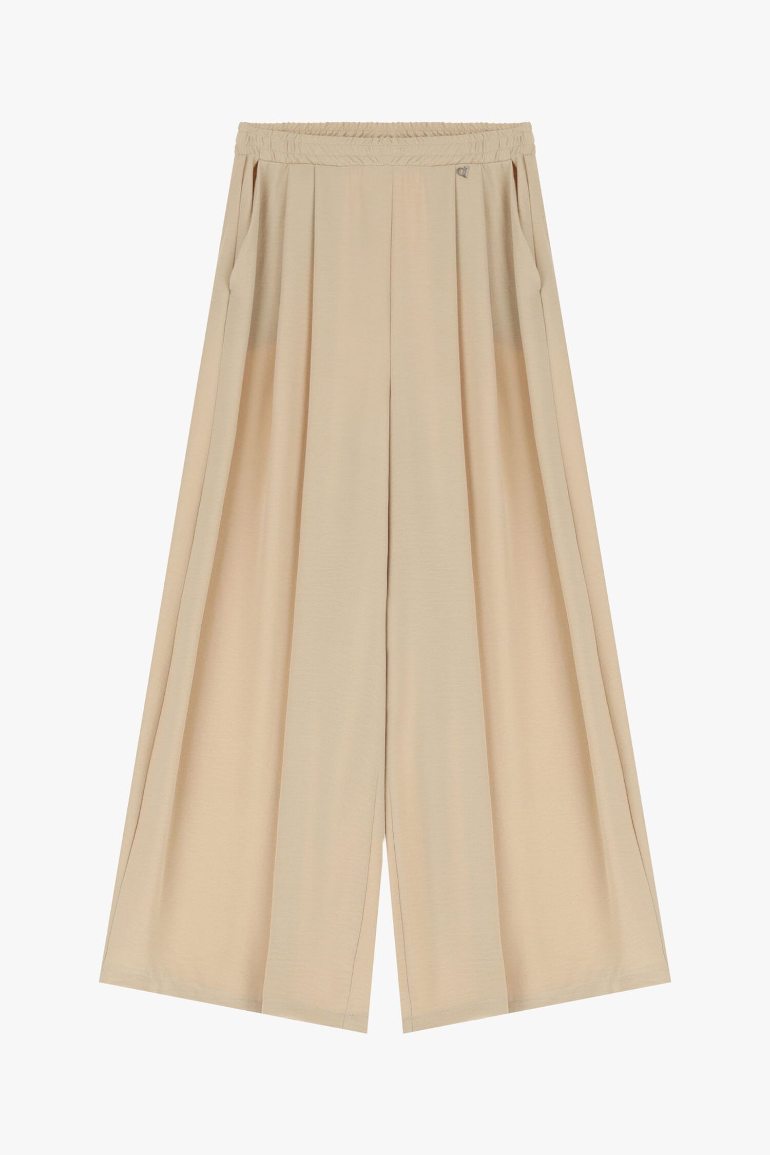 Dixie Elastic Waist Wide Pants