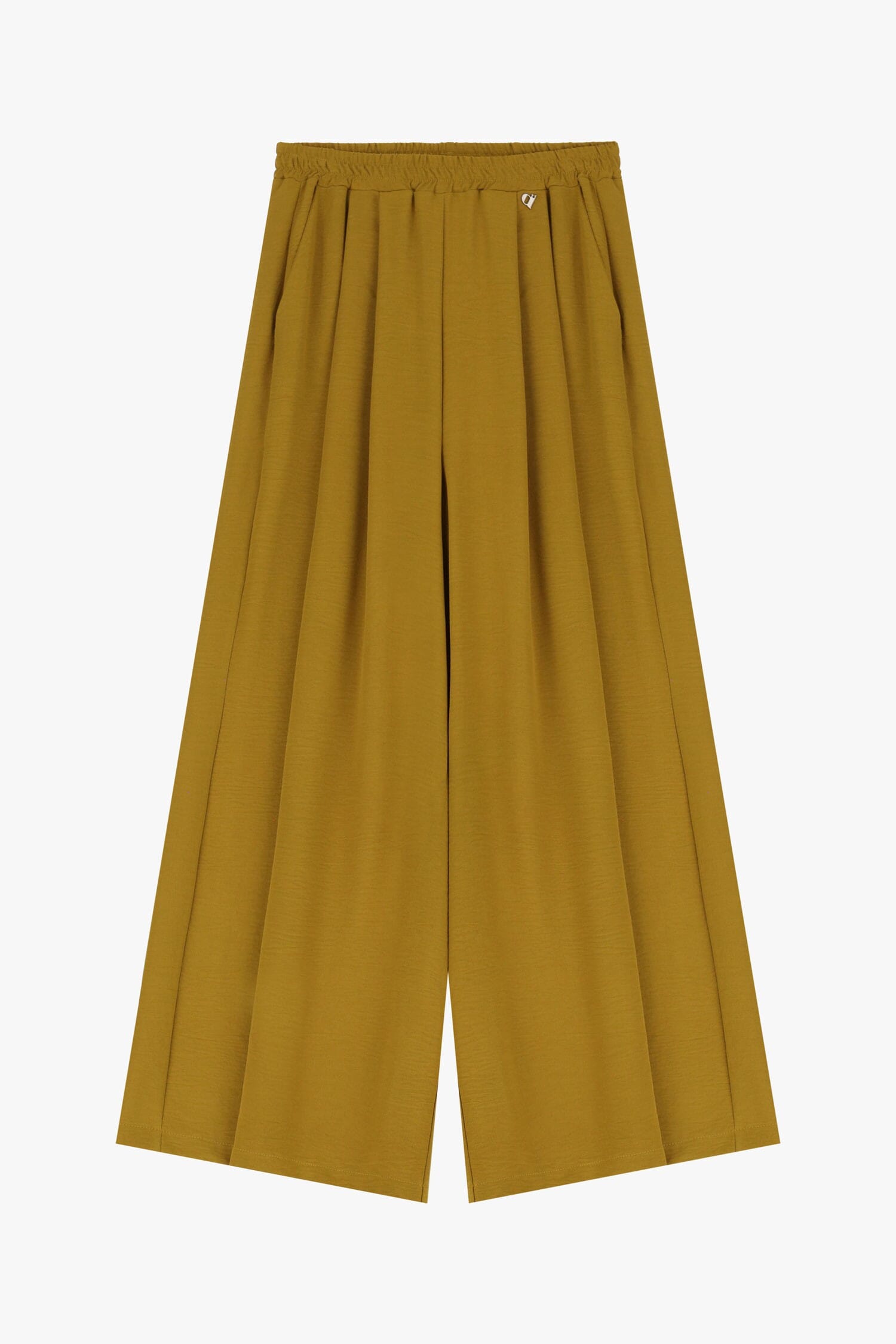 Dixie Elastic Waist Wide Pants