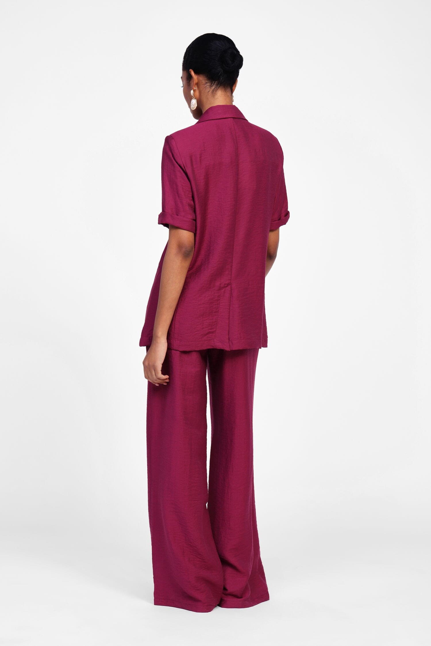 Pantalon large monochrome Dixie