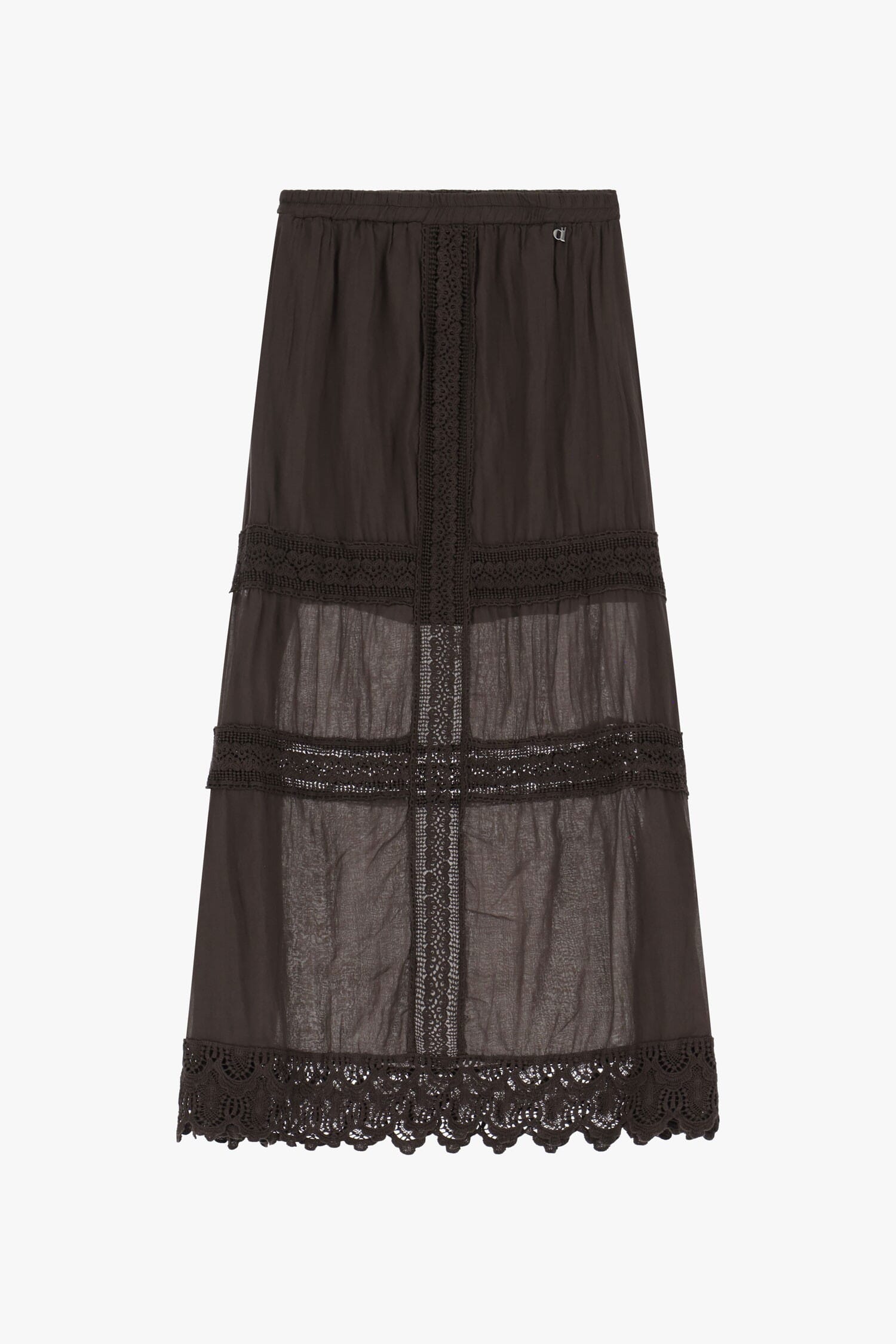 Dixie Long Skirt With Perforated Details (Jupe longue à détails perforés)