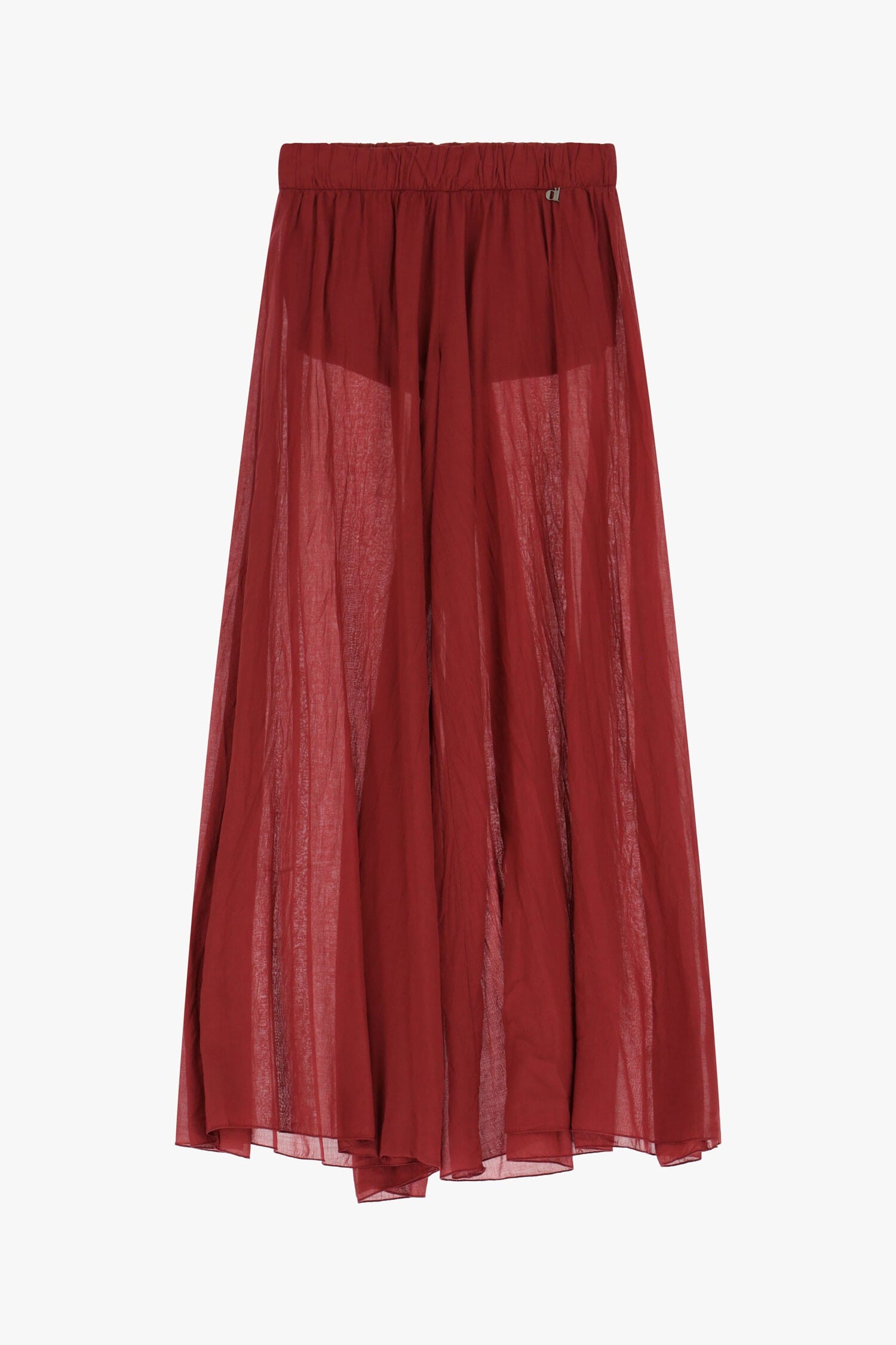 Pantaloni Palazzo Con Vita Elastica Dixie