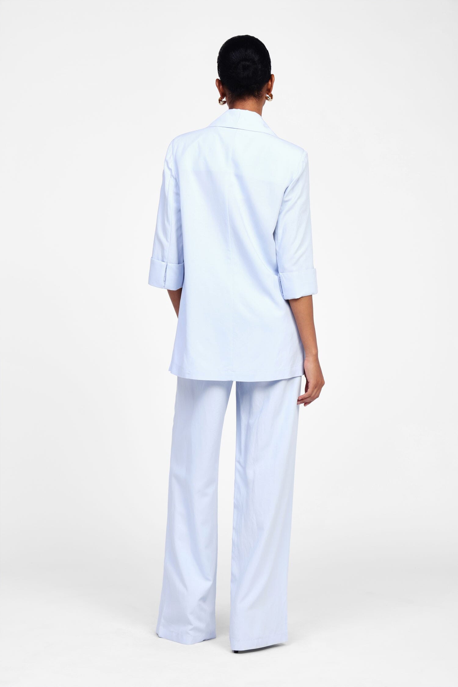 Pantaloni A Gamba Ampia Con Tasche Dixie