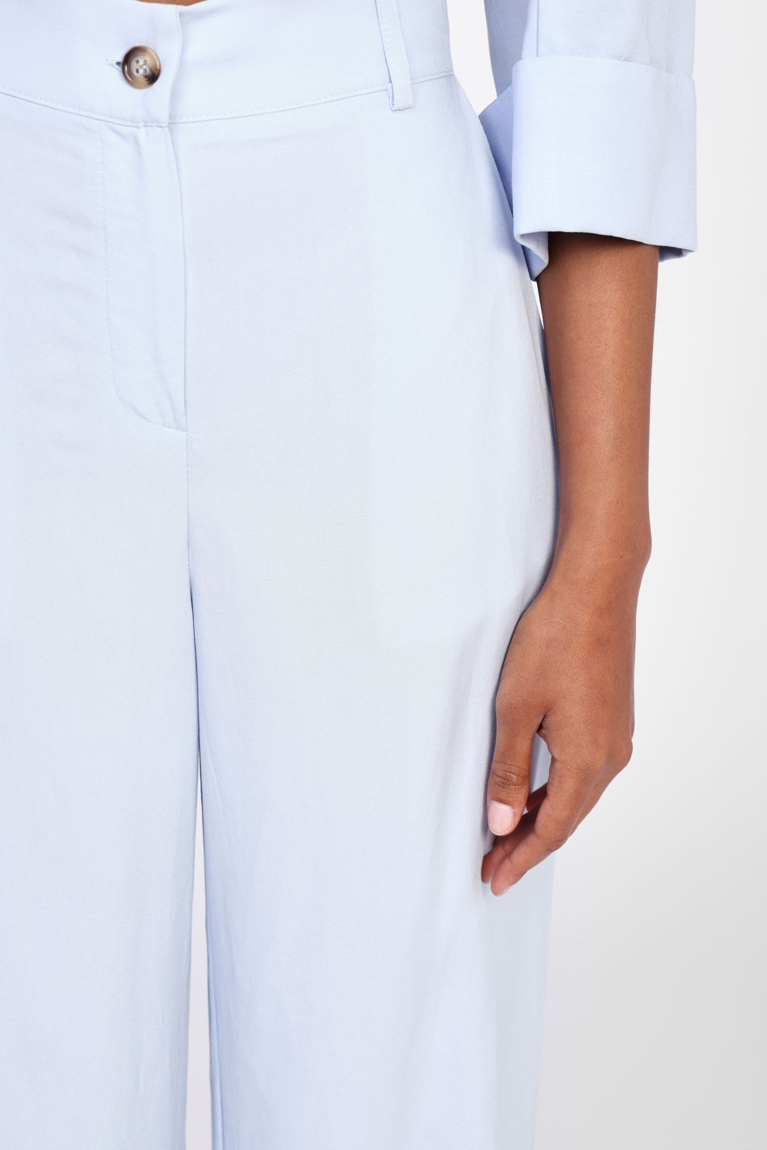 Pantaloni A Gamba Ampia Con Tasche Dixie