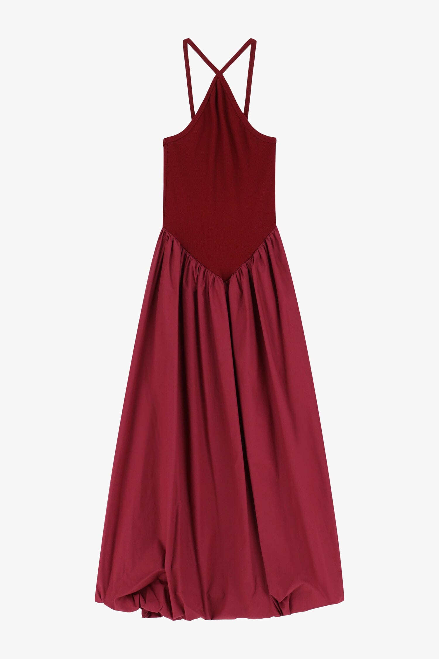 Vestito Lungo Con Spalline Incrociate Dixie