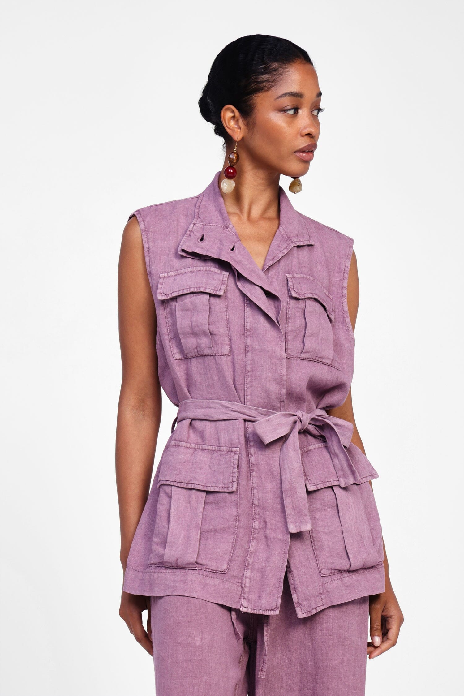 Gilet Smanicato Con Tasche Pratiche Dixie