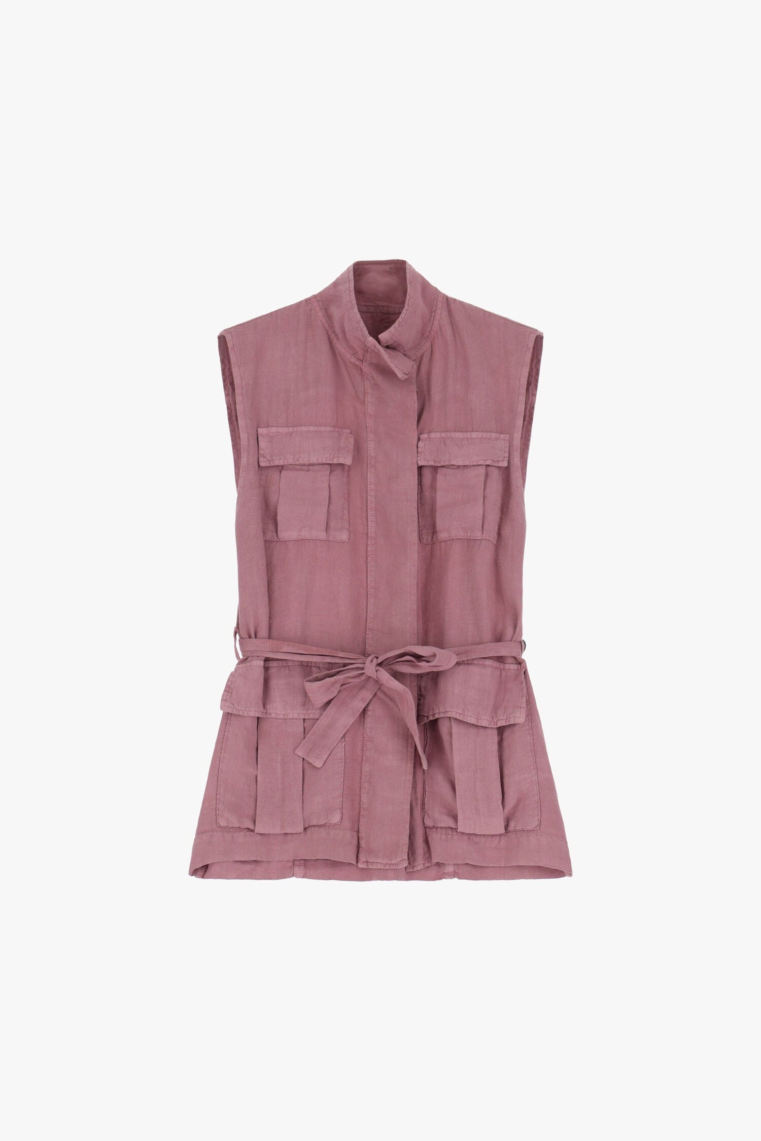 Gilet Smanicato Con Tasche Pratiche Dixie