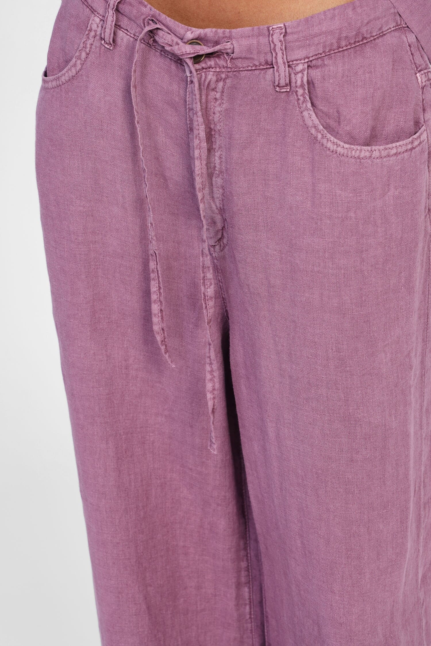 Pantaloni Ampi Con Vita Elasticizzata Dixie