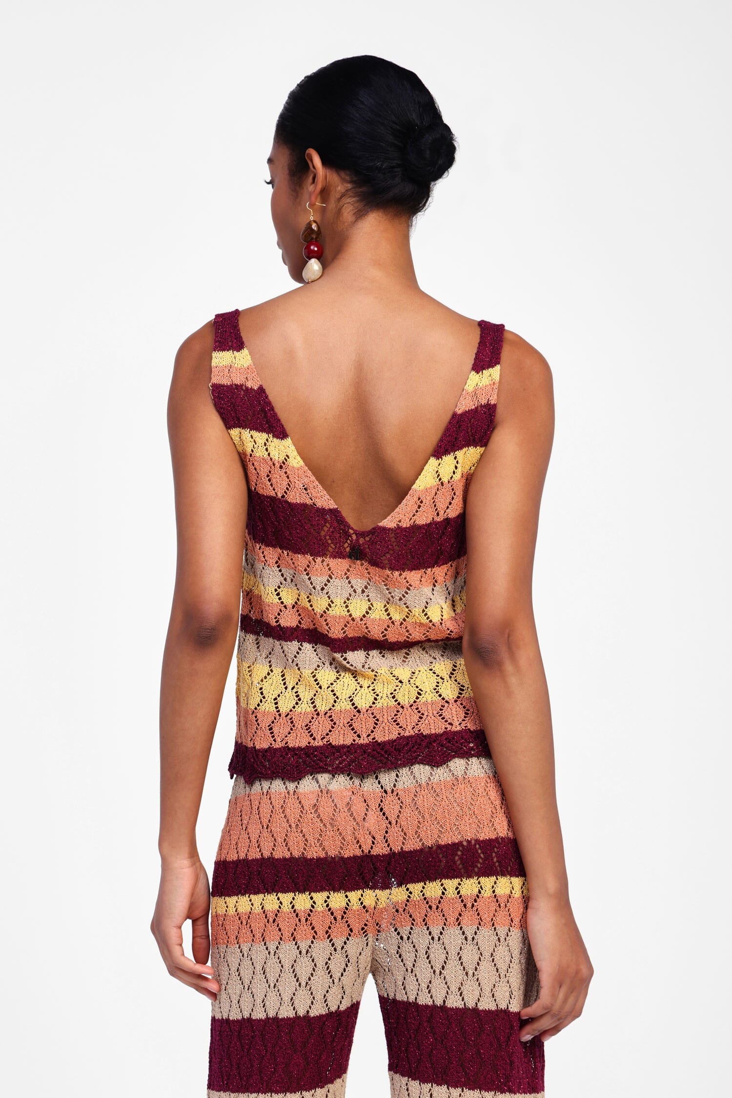 Top With Bare Shoulders And Dixie Embroidery