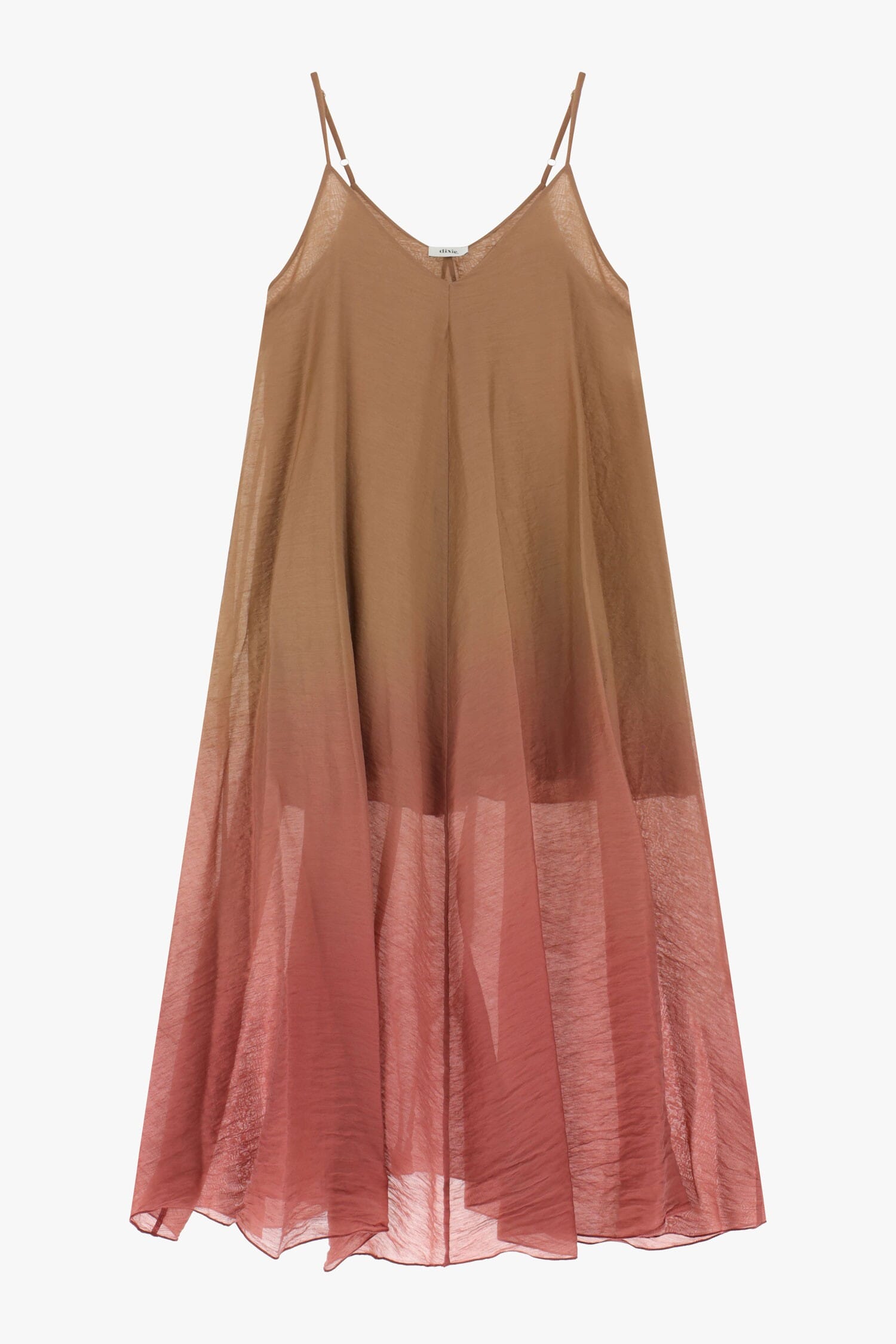 Vestito Lungo Con Spalline Sottili Dixie