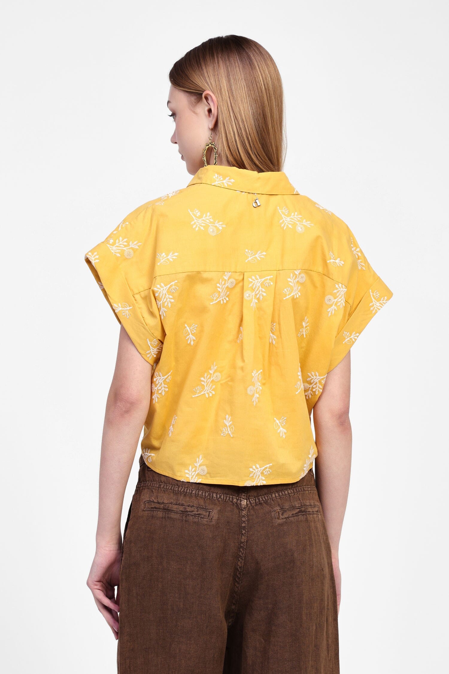 Camicia Con Stampa E Maniche Corte Dixie