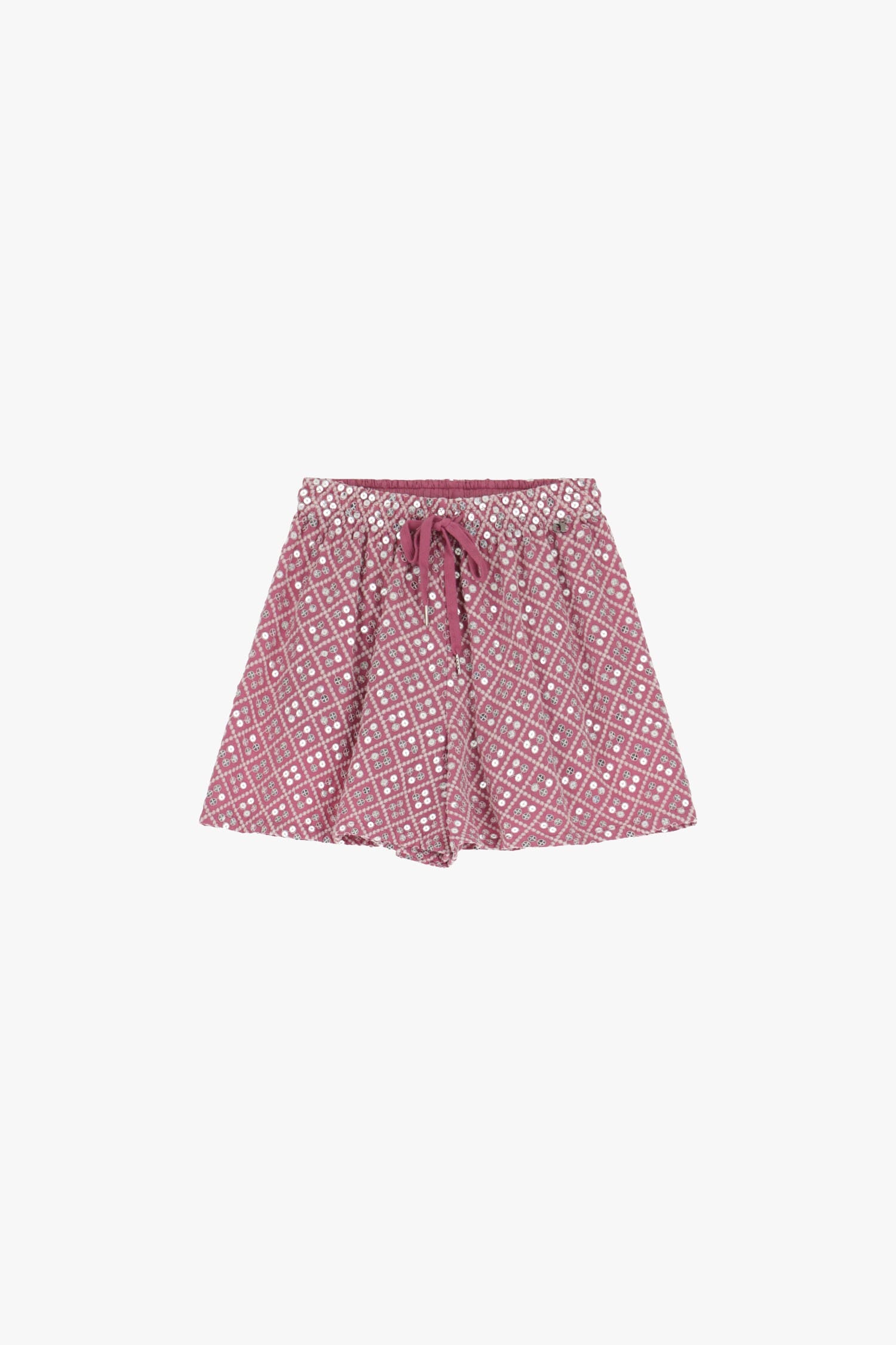 Shorts Con Motivi E Cintura Dixie