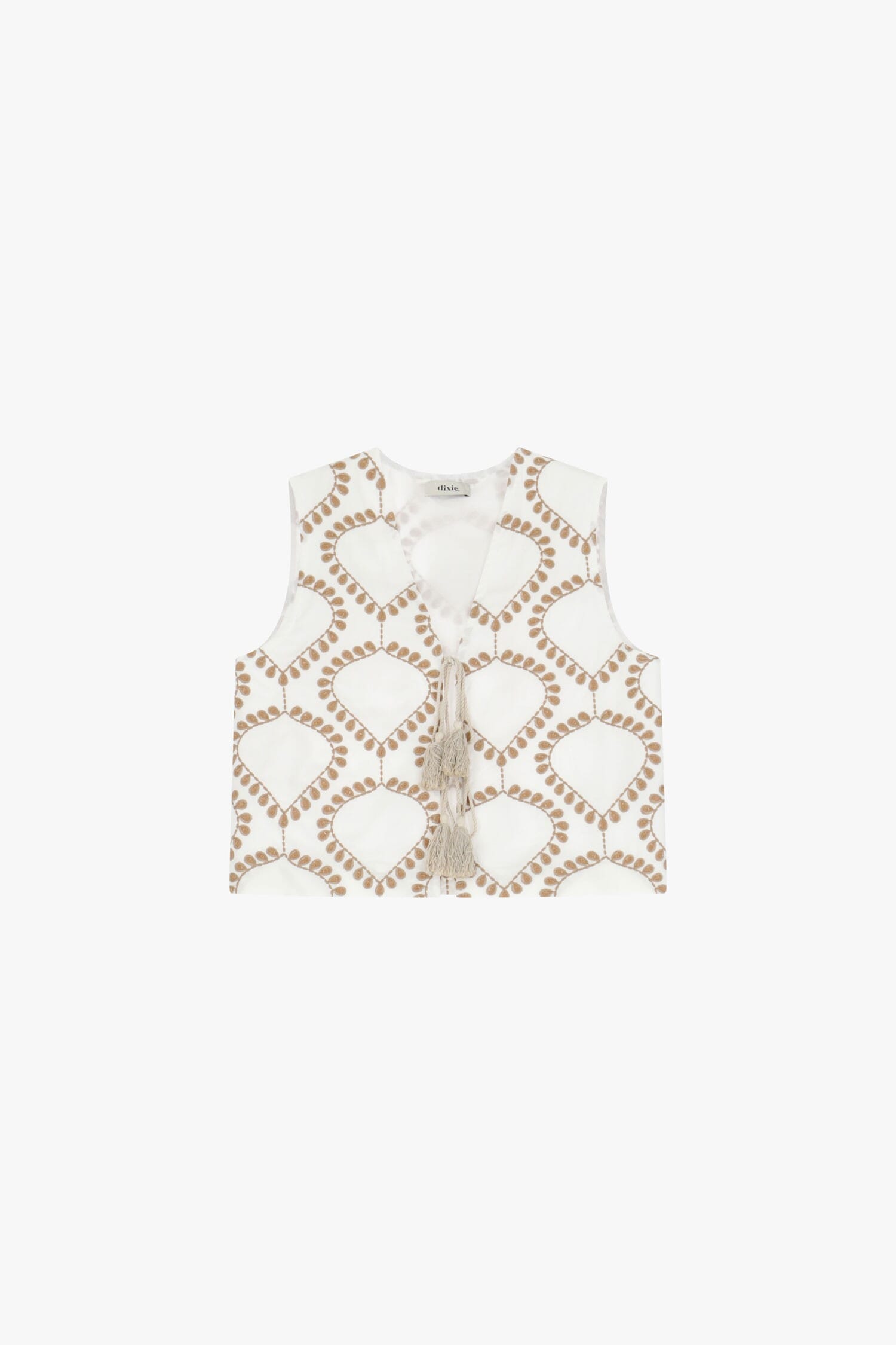 Gilet Zipless avec impression Dixie