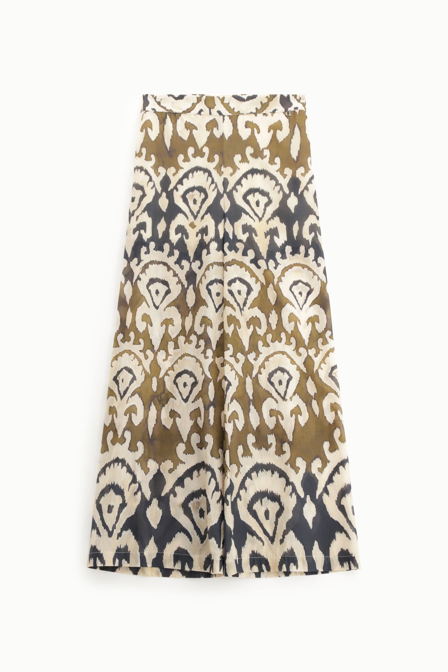 Pantaloni Ampi Stampati A Vita Alta Dixie