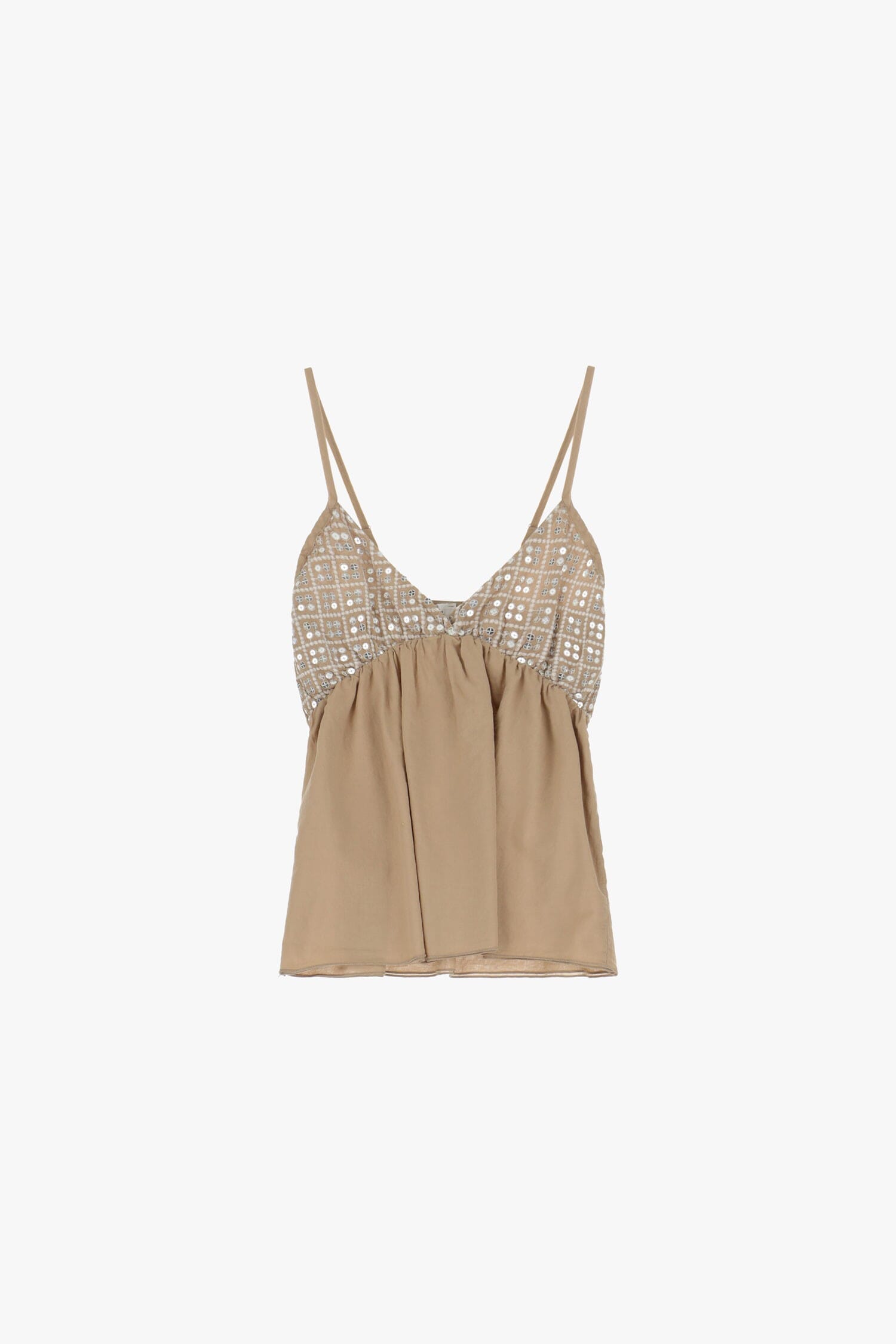 Top Con Spalline E Scollo A V Dixie