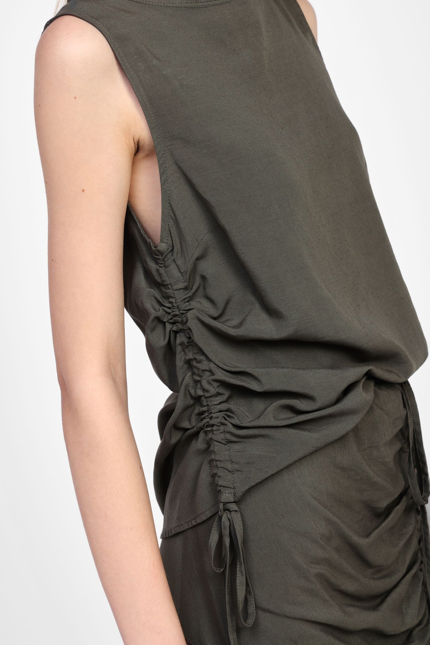 Dixie Sleeveless Top with Side Ties