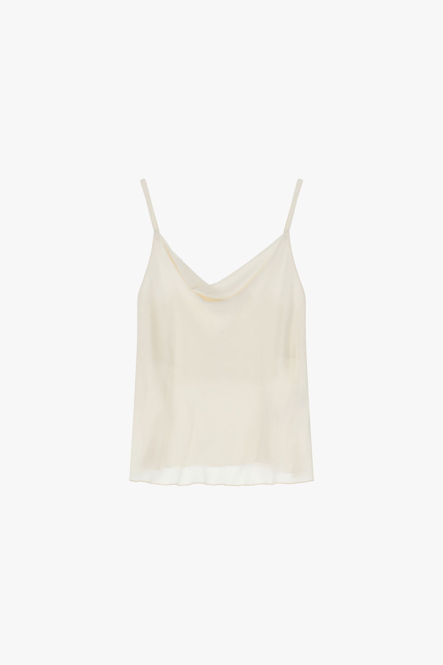 Top Con Spalline Sottili E Drappeggio Dixie