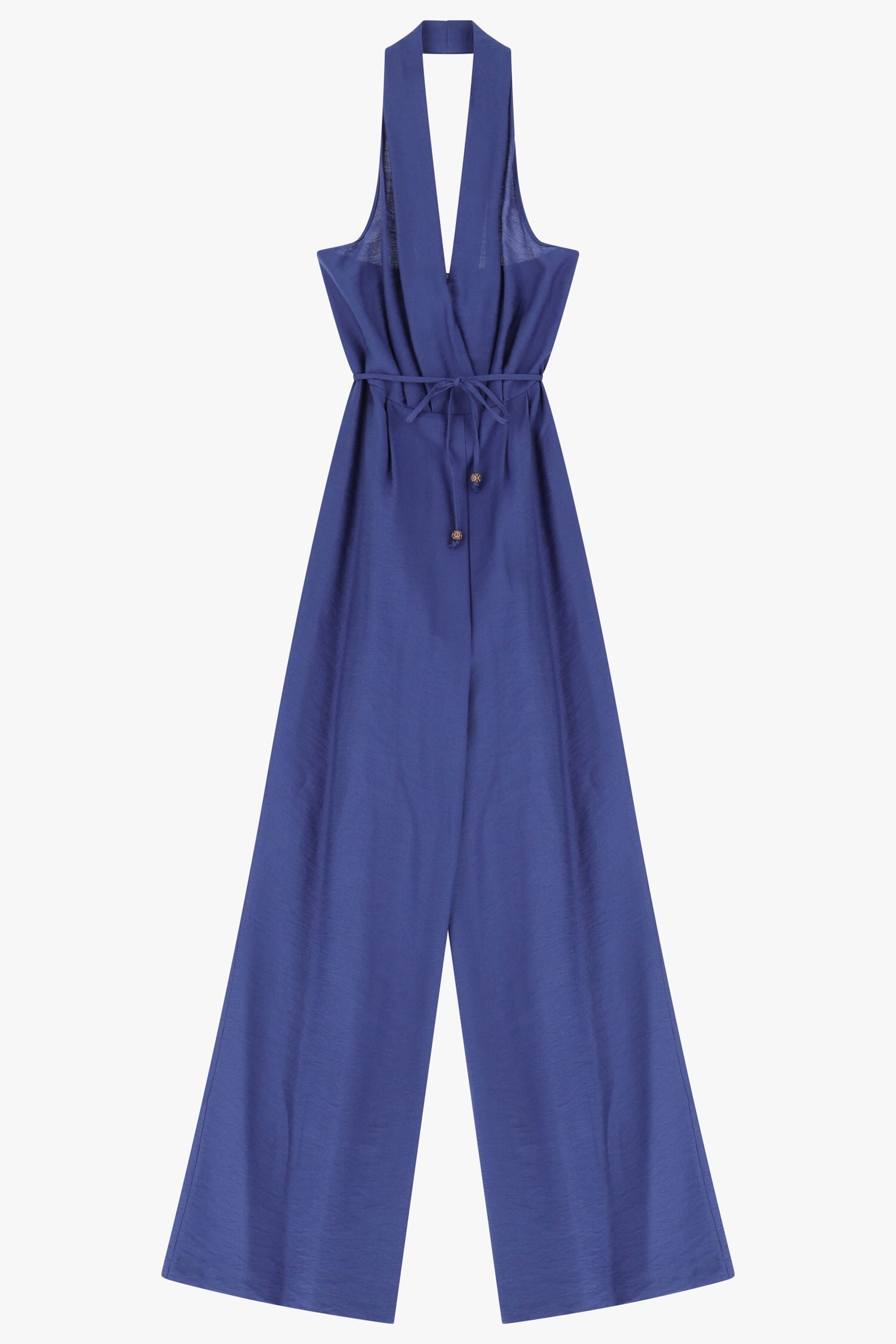 Jumpsuit Con Scollo Halter E Laccio Dixie