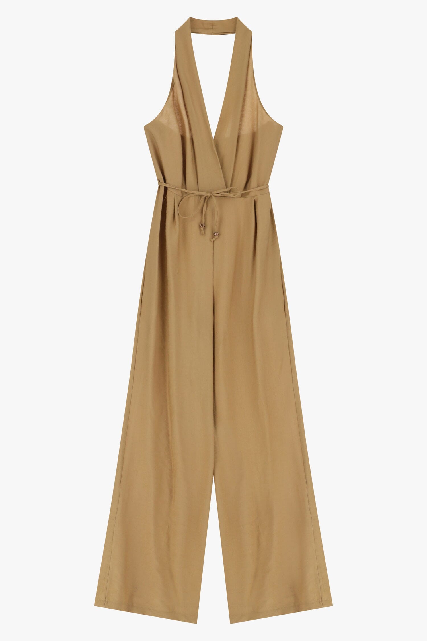 Jumpsuit Con Scollo Halter E Laccio Dixie