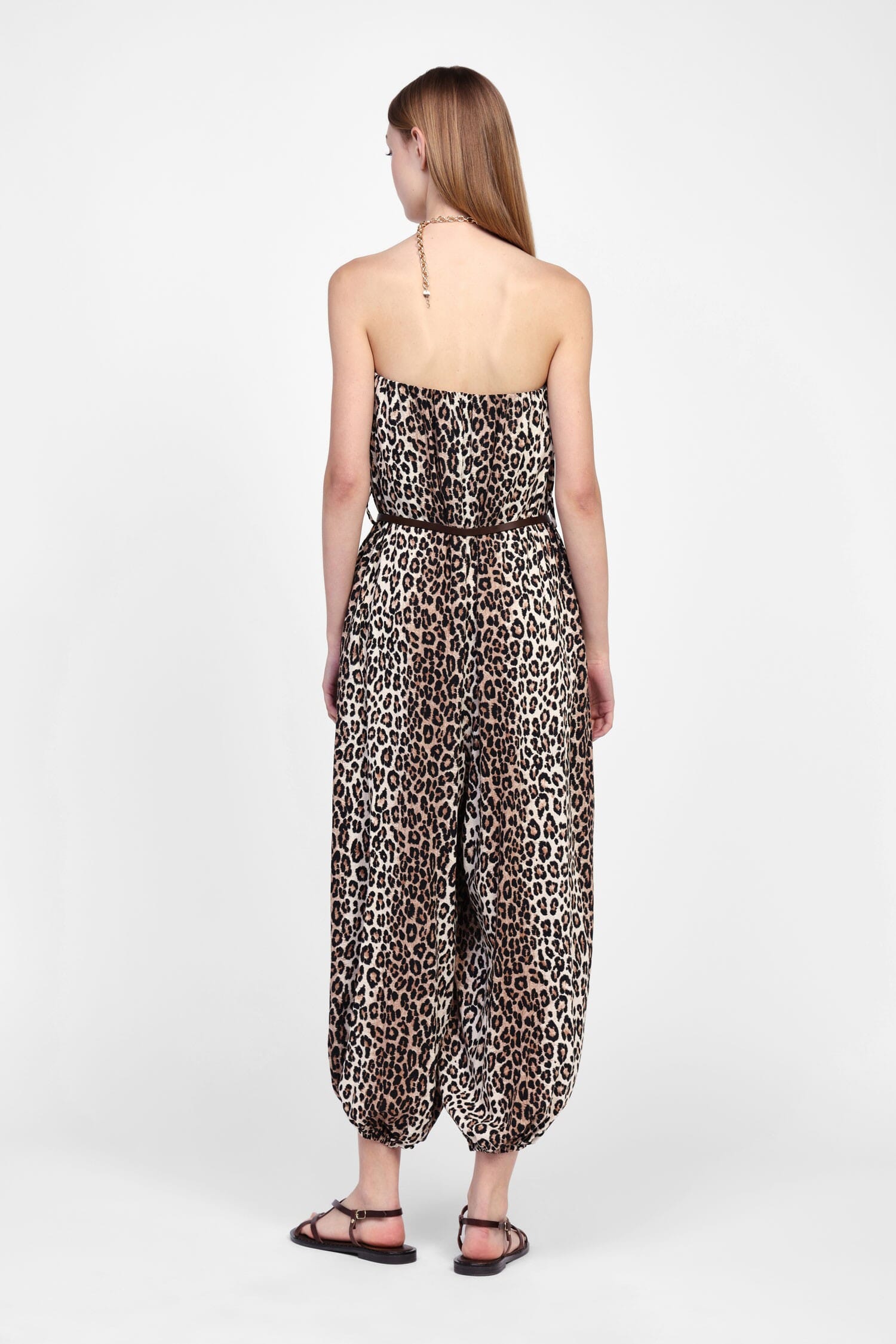 Tuta Con Stampa E Cintura Regolabile Dixie