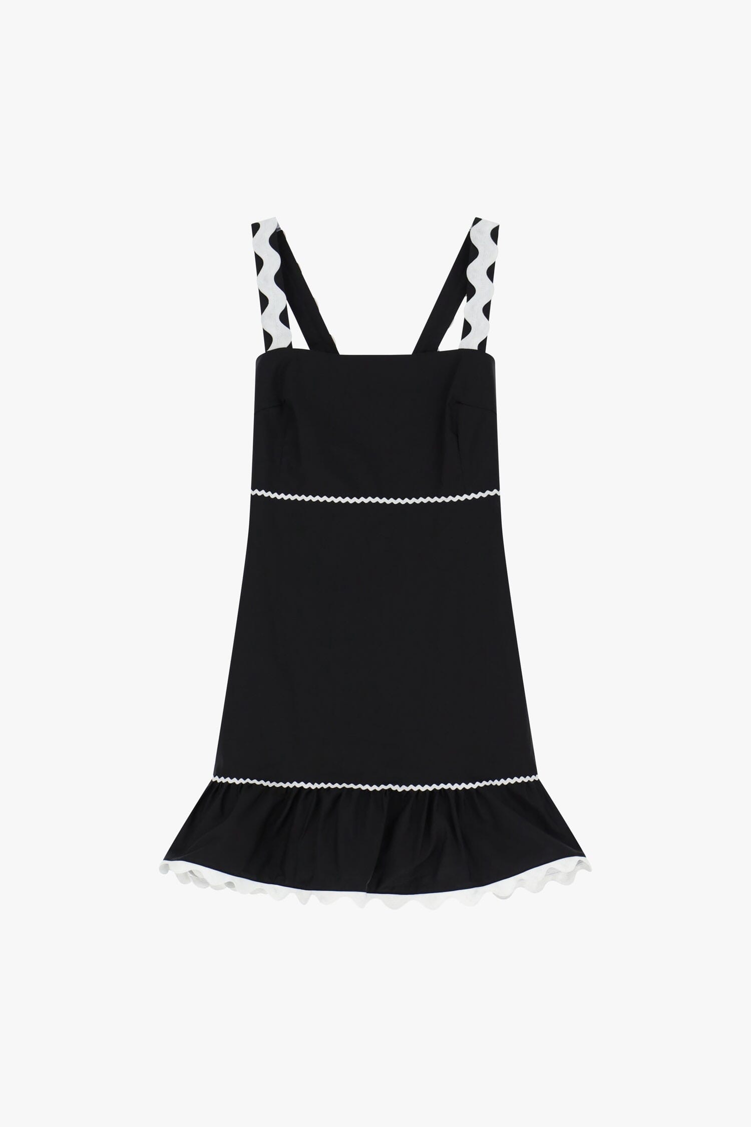 Abito Corto Con Balza E Dettagli Dixie