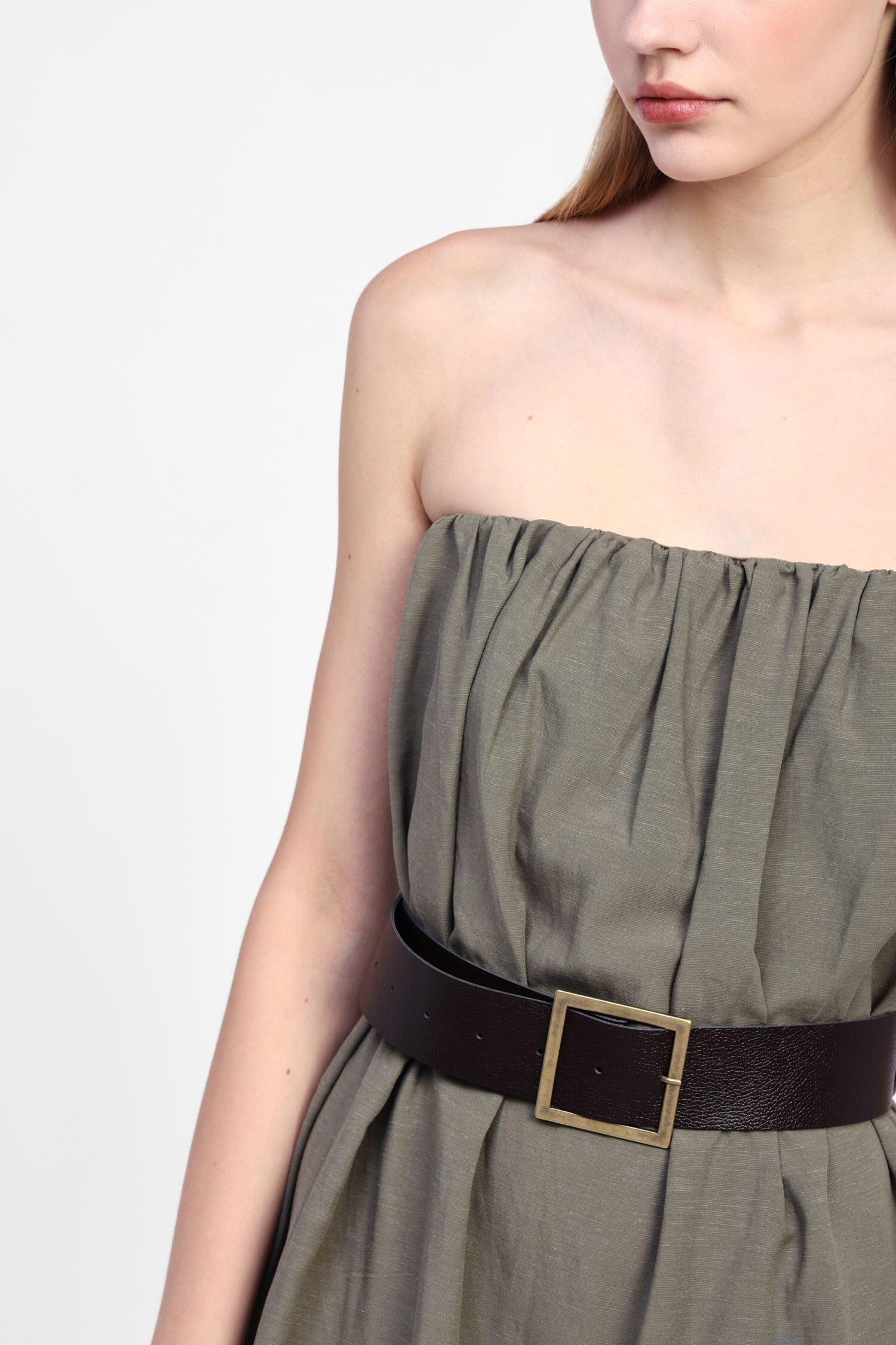 Abito Lungo Con Cintura Regolabile Dixie