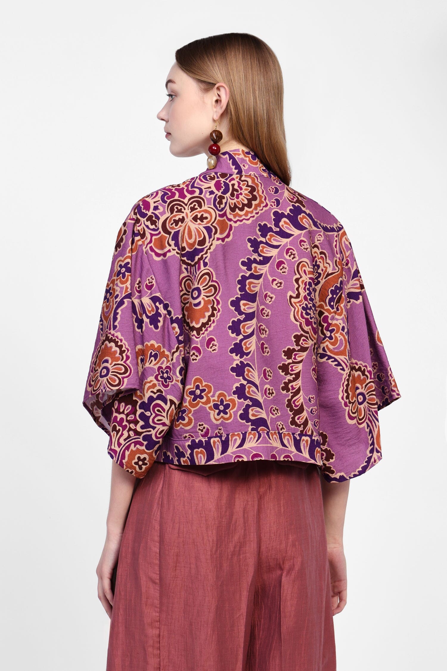 Dixie Wide Floral Pattern Shirt