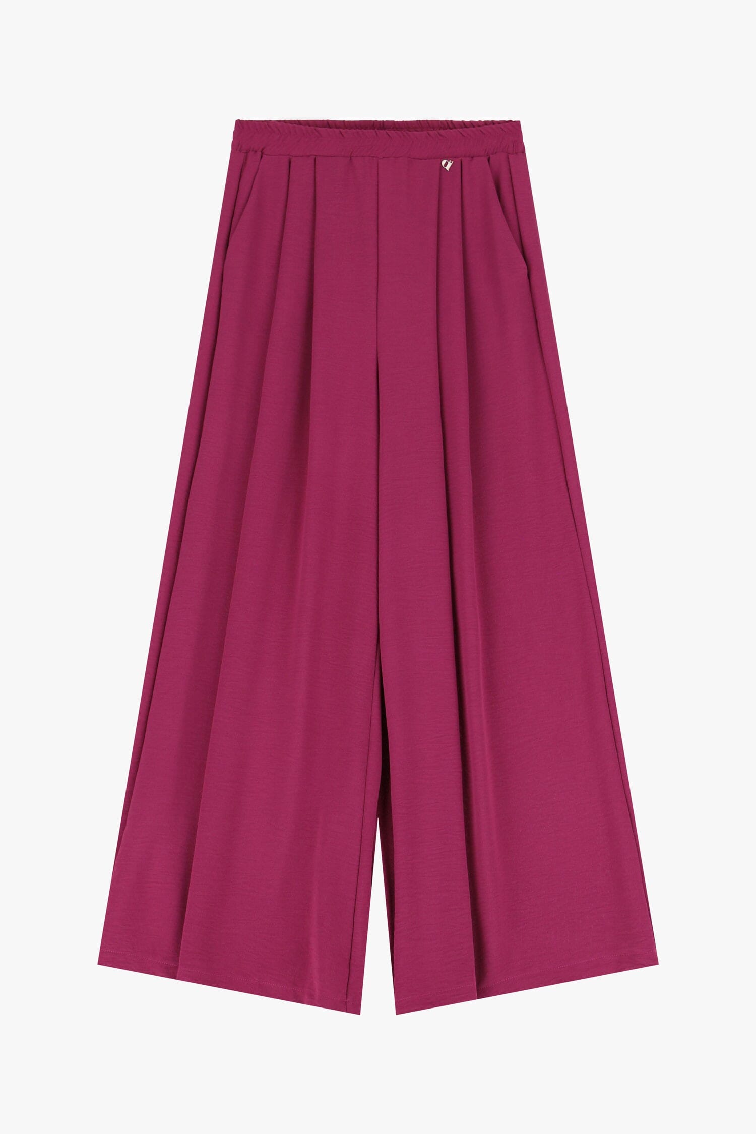 Dixie Elastic Waist Wide Pants