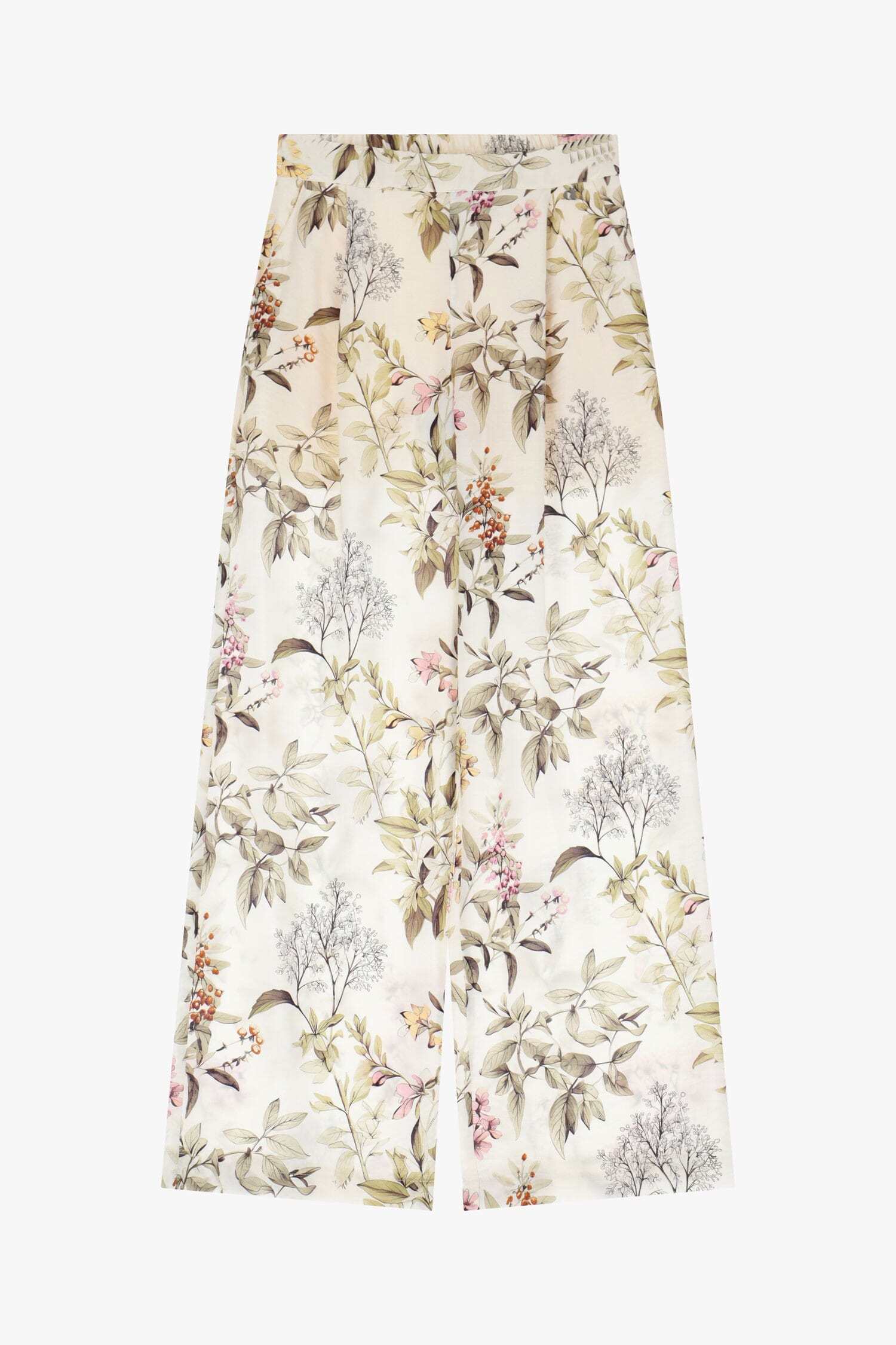 Pantaloni Palazzo Con Stampa Floreale Dixie