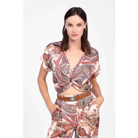 Dixie Knot Short-Sleeved T-Shirt Vestiti Firmati Life Smiles