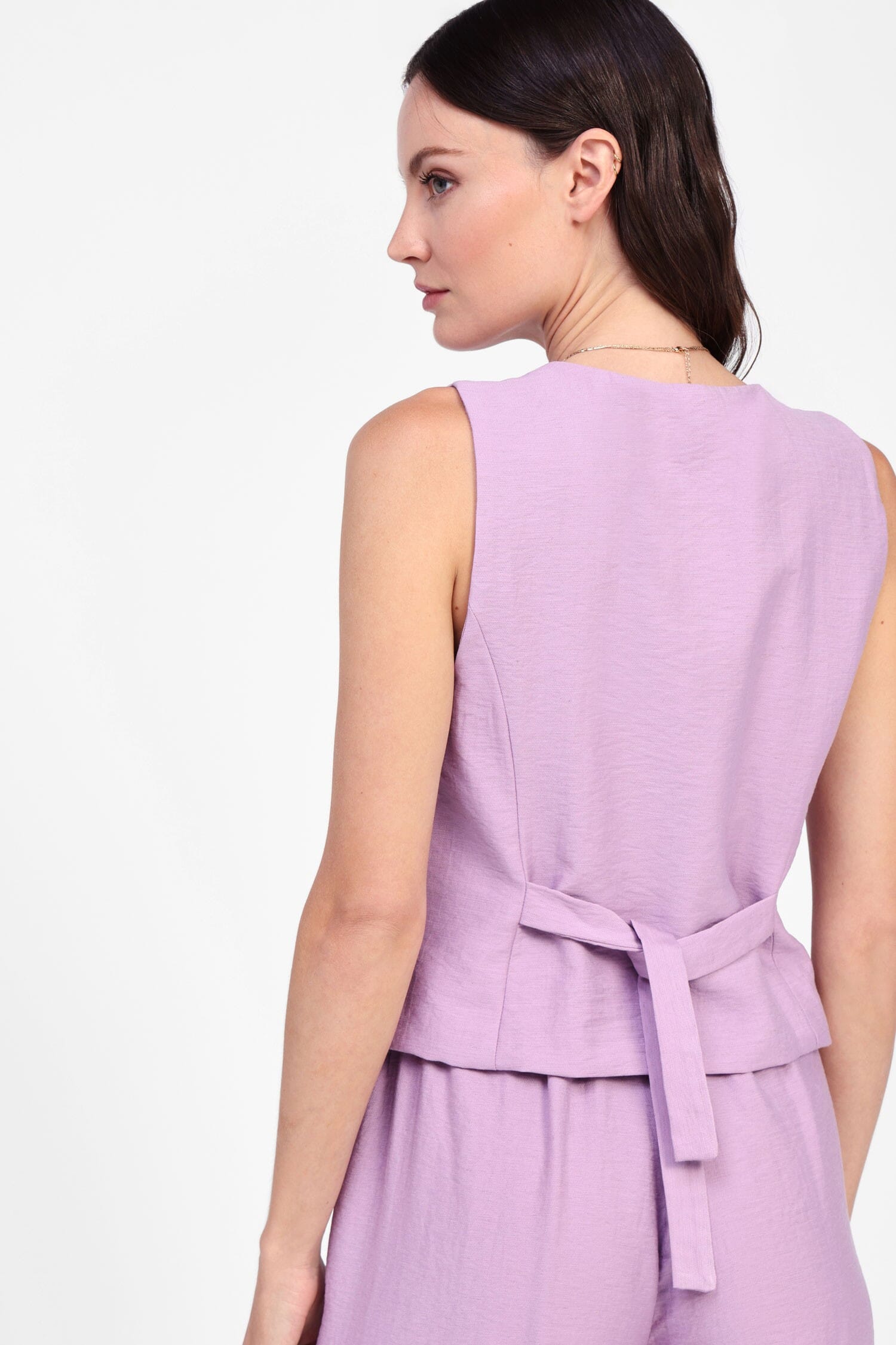 Gilet Con Tasche Frontali E Bottoni Dixie