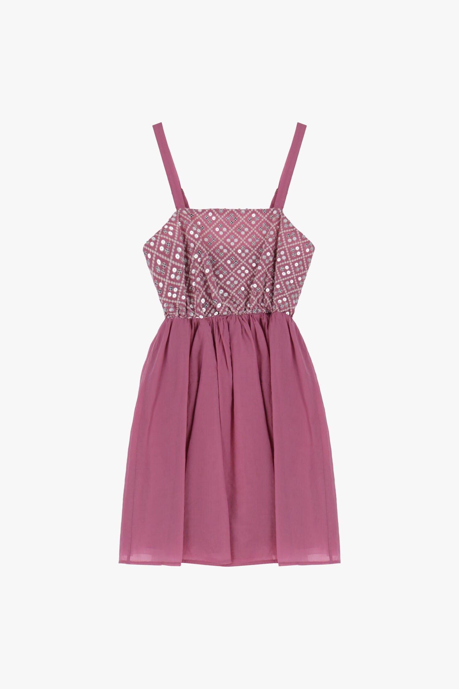 Abito Corto Con Spalline E Stampa Dixie