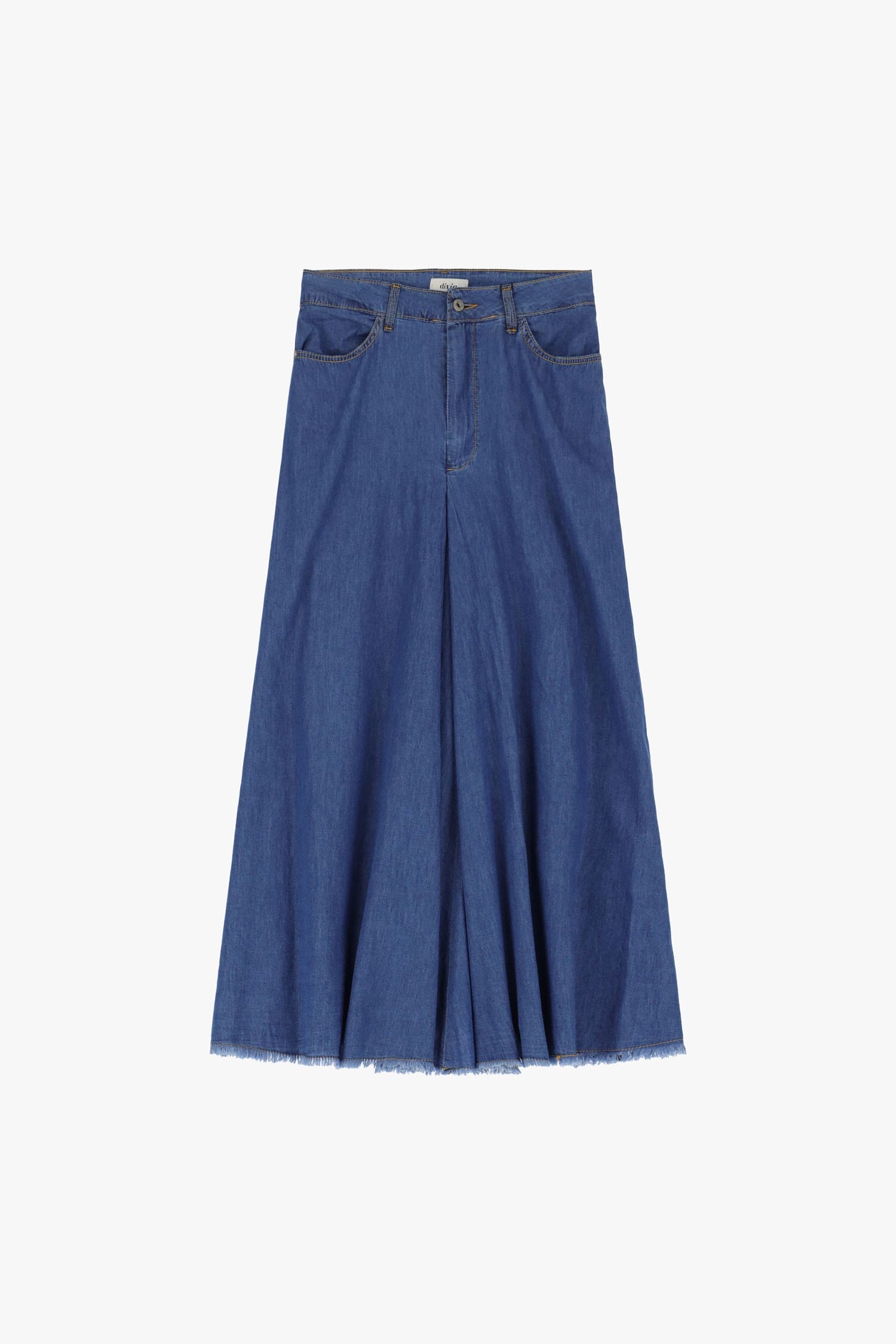 Gonna Lunga Con Dettagli Svasati Dixie