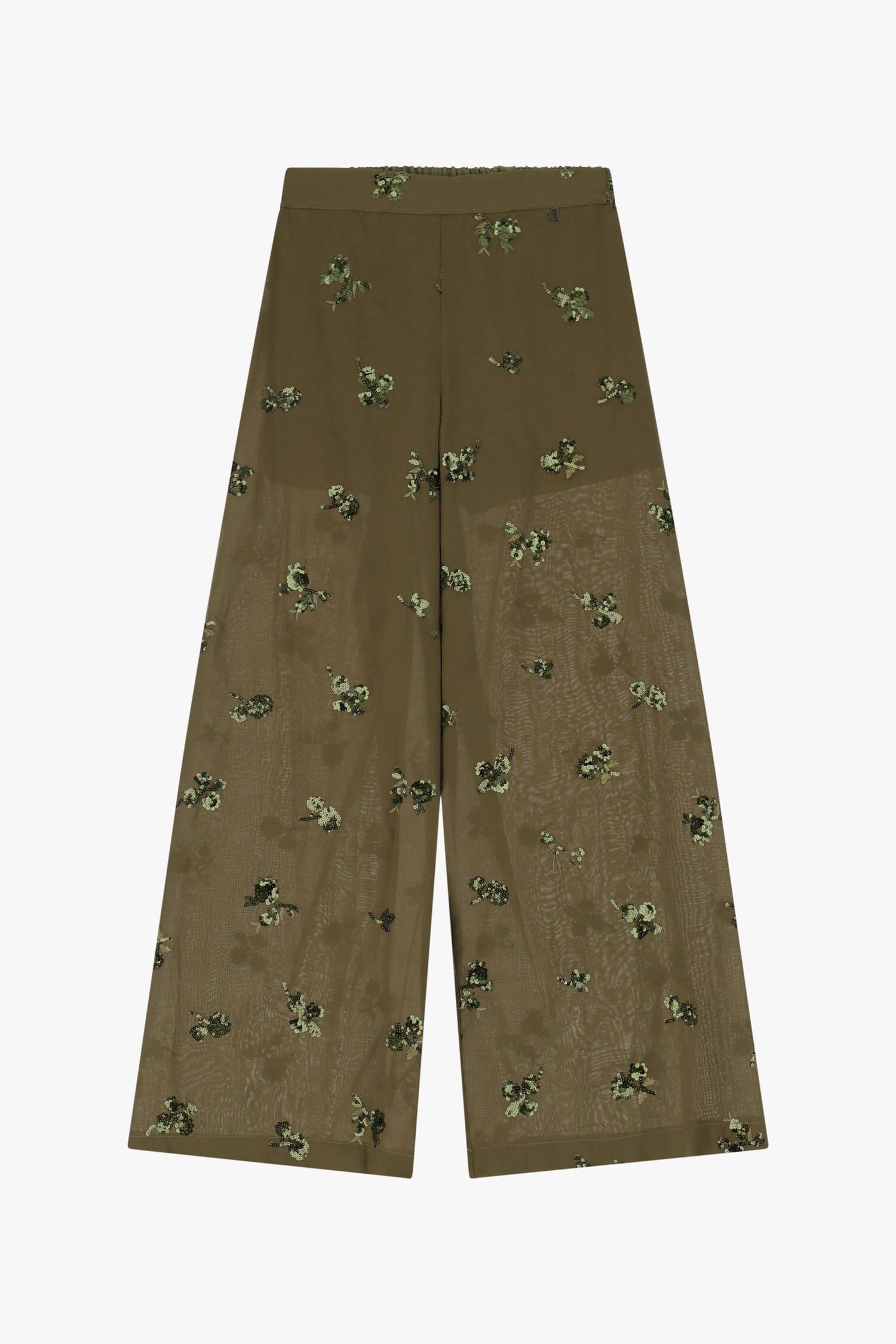 Pantaloni Ampi Con Dettagli Floreali Dixie