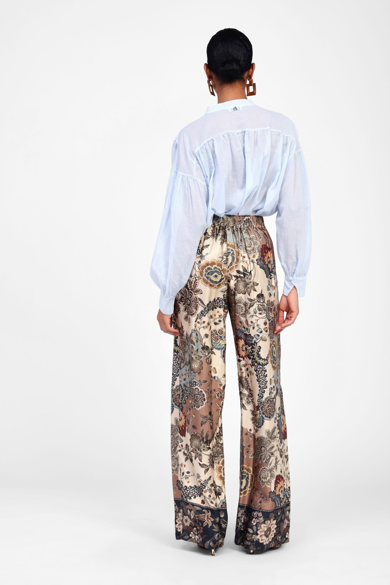 Dixie Floral Patterned Palace Trousers