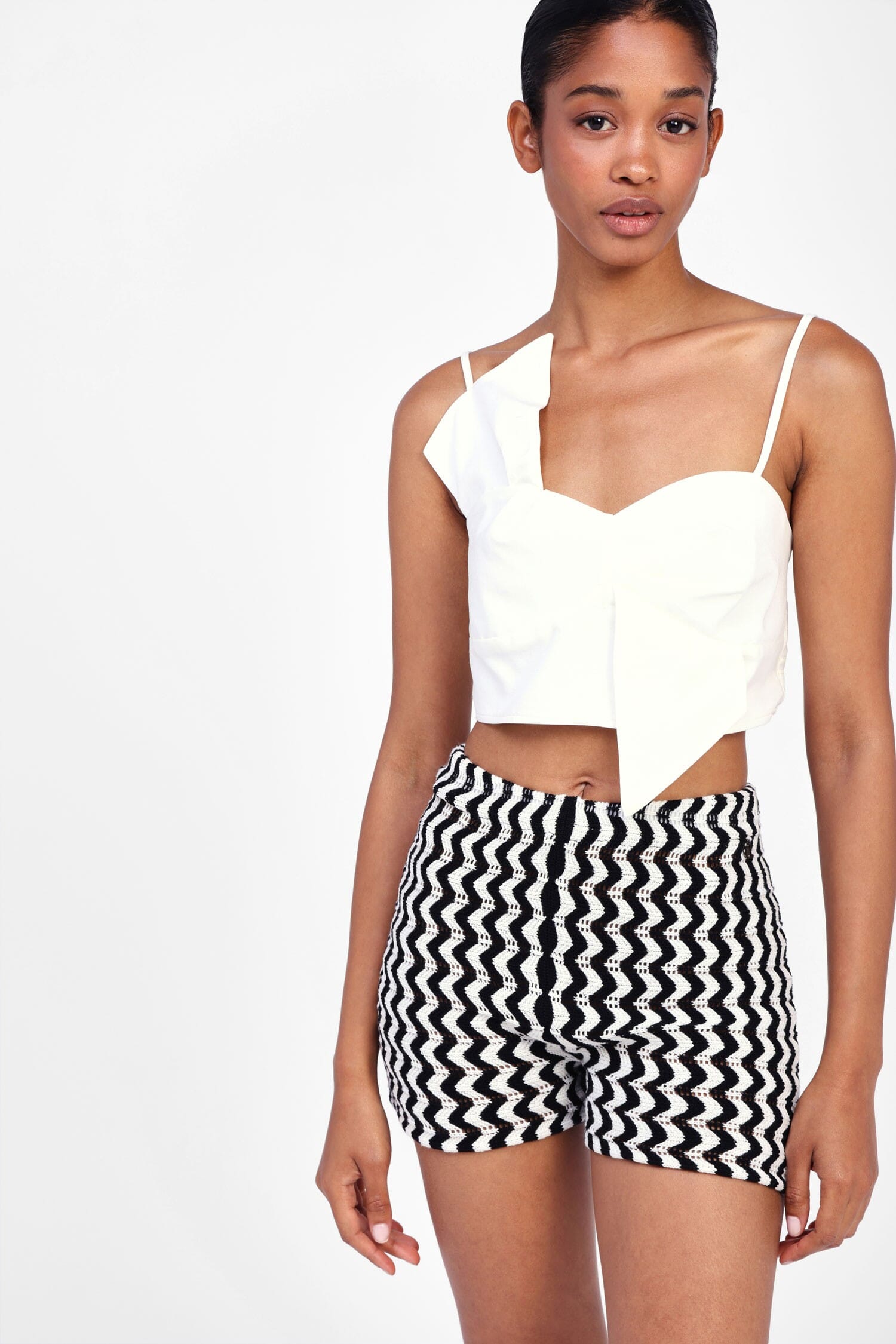 Shorts A Zigzag Con Vestibilità Dixie