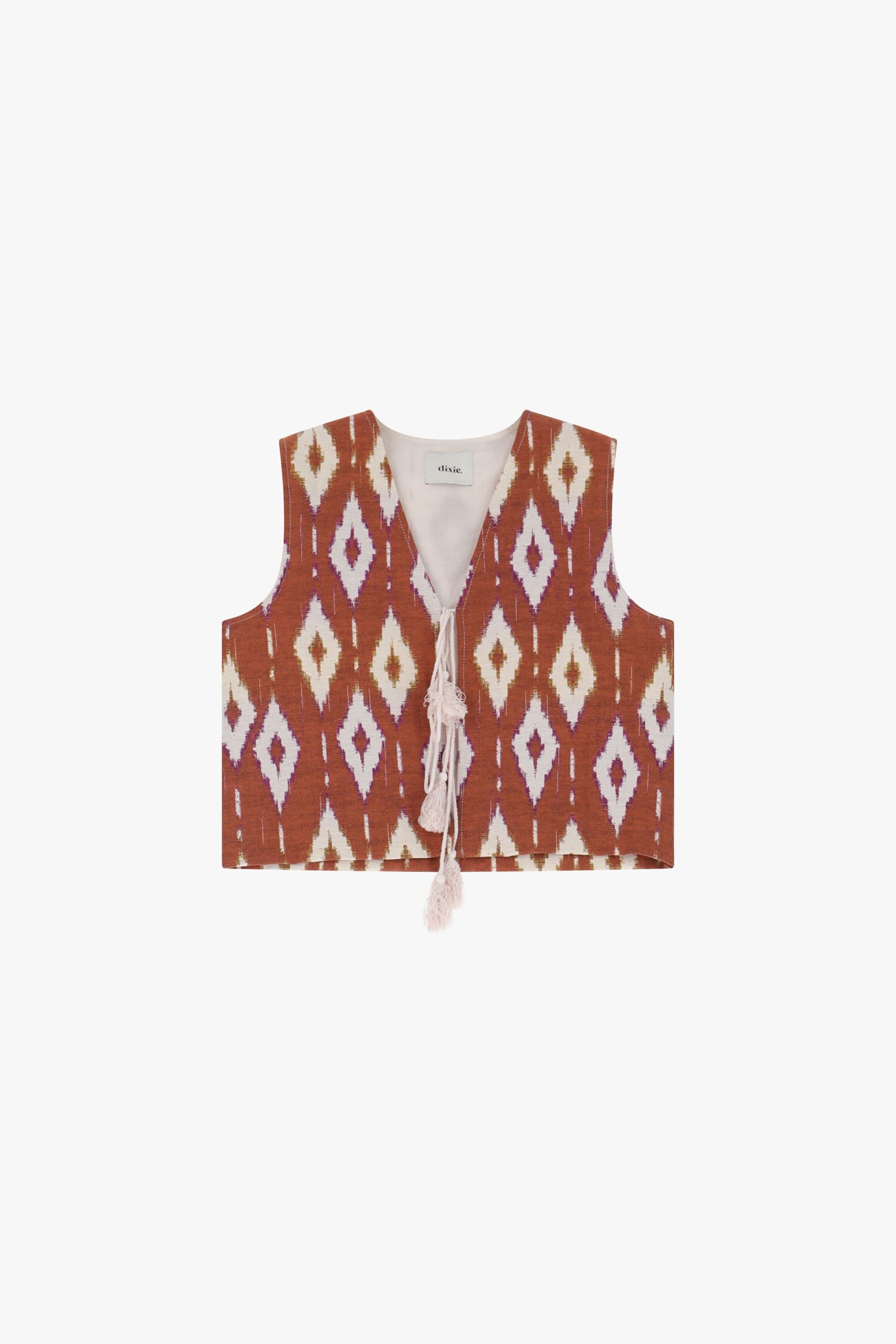 Gilet Con Motivo Geometrico Dixie