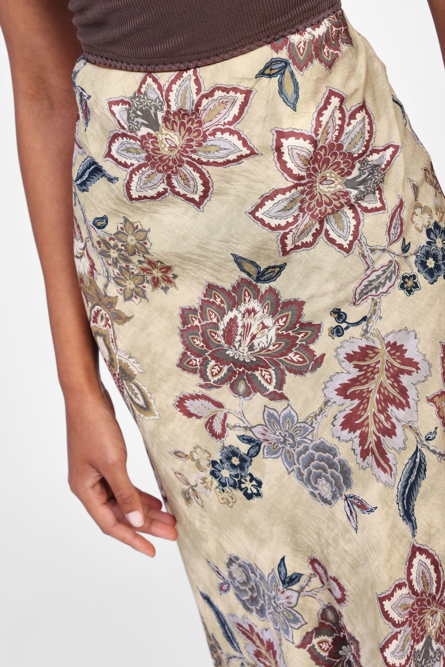 Dixie Floral Fantasy Medium Skirt