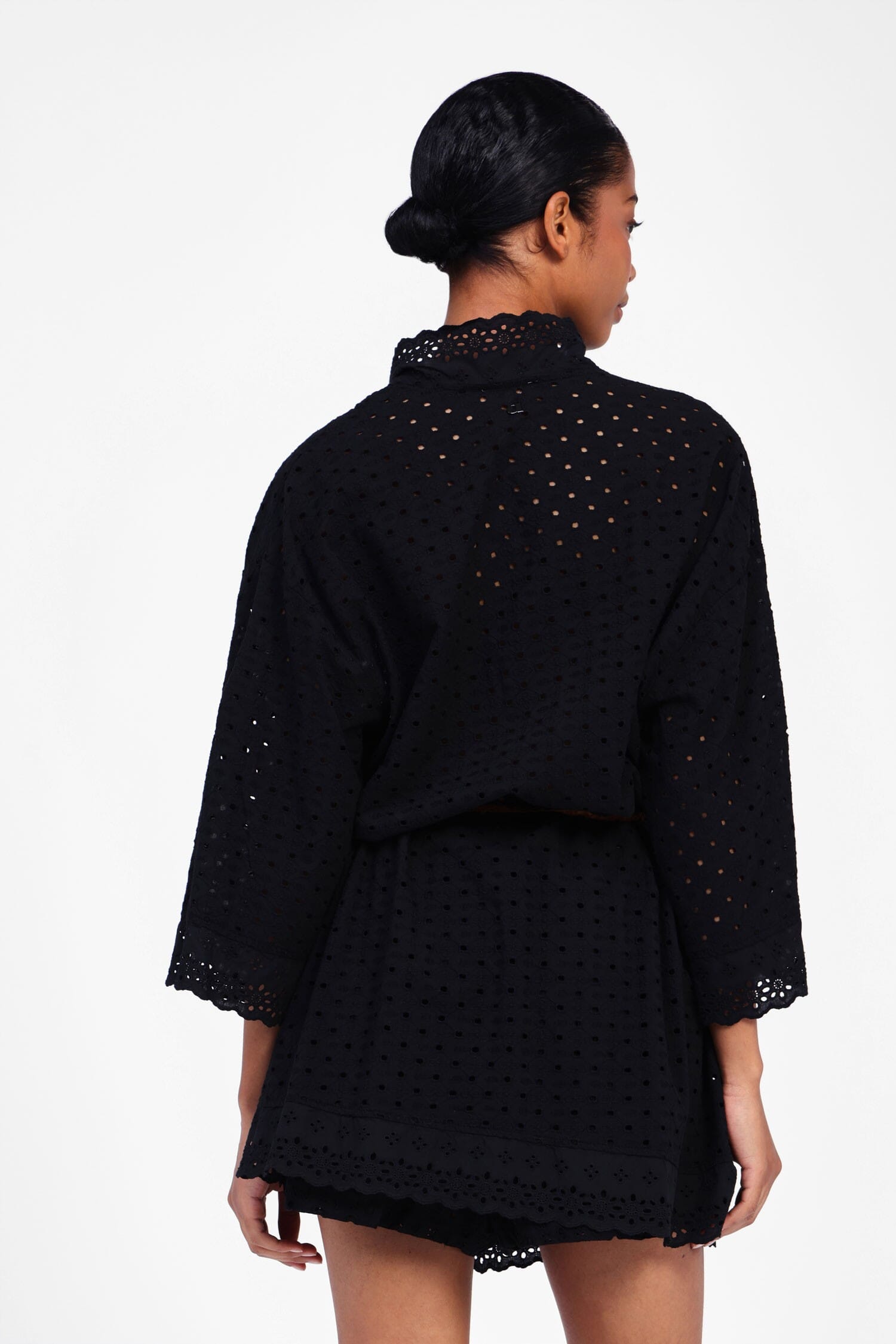 Cappotto Traforato Con Cintura Regolabile Dixie