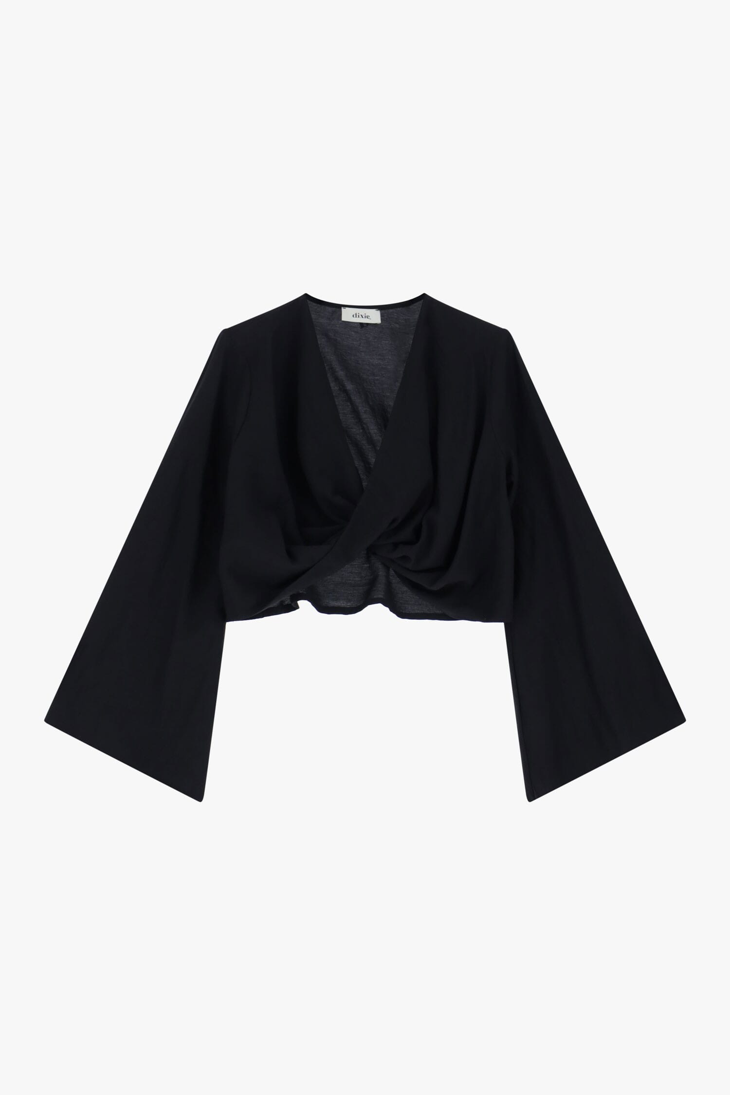 Dixie Short Top With Wide Sleeves