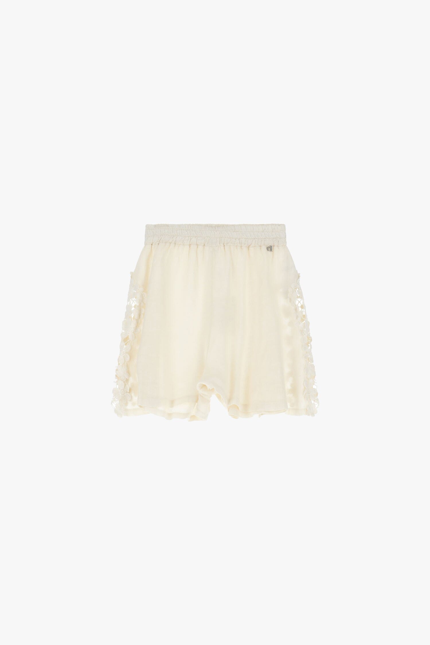 Shorts With Embroidered Details And Elasticated Waistband Dixie