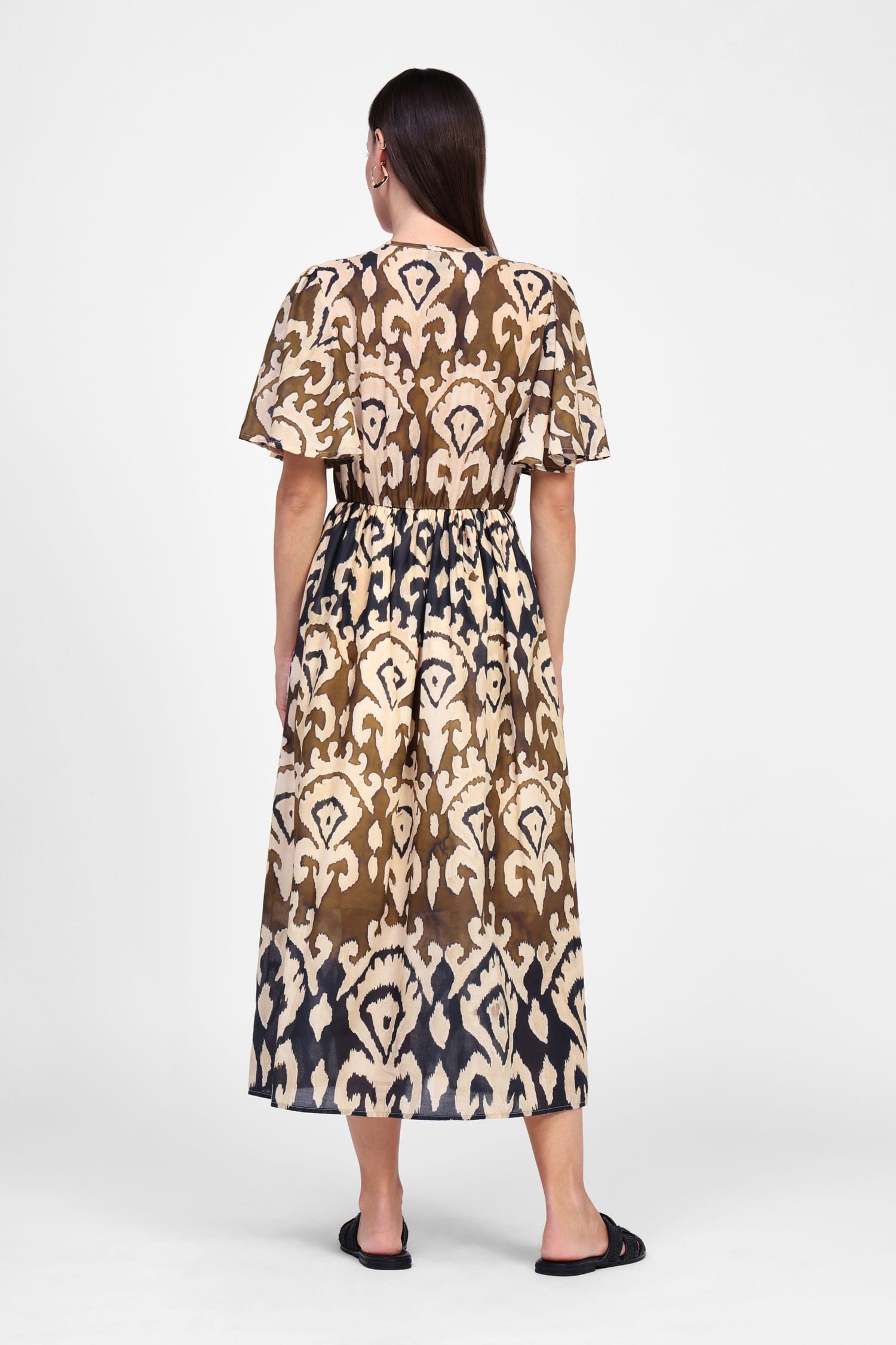 Abito Con Scollo E Maniche Ampie Dixie