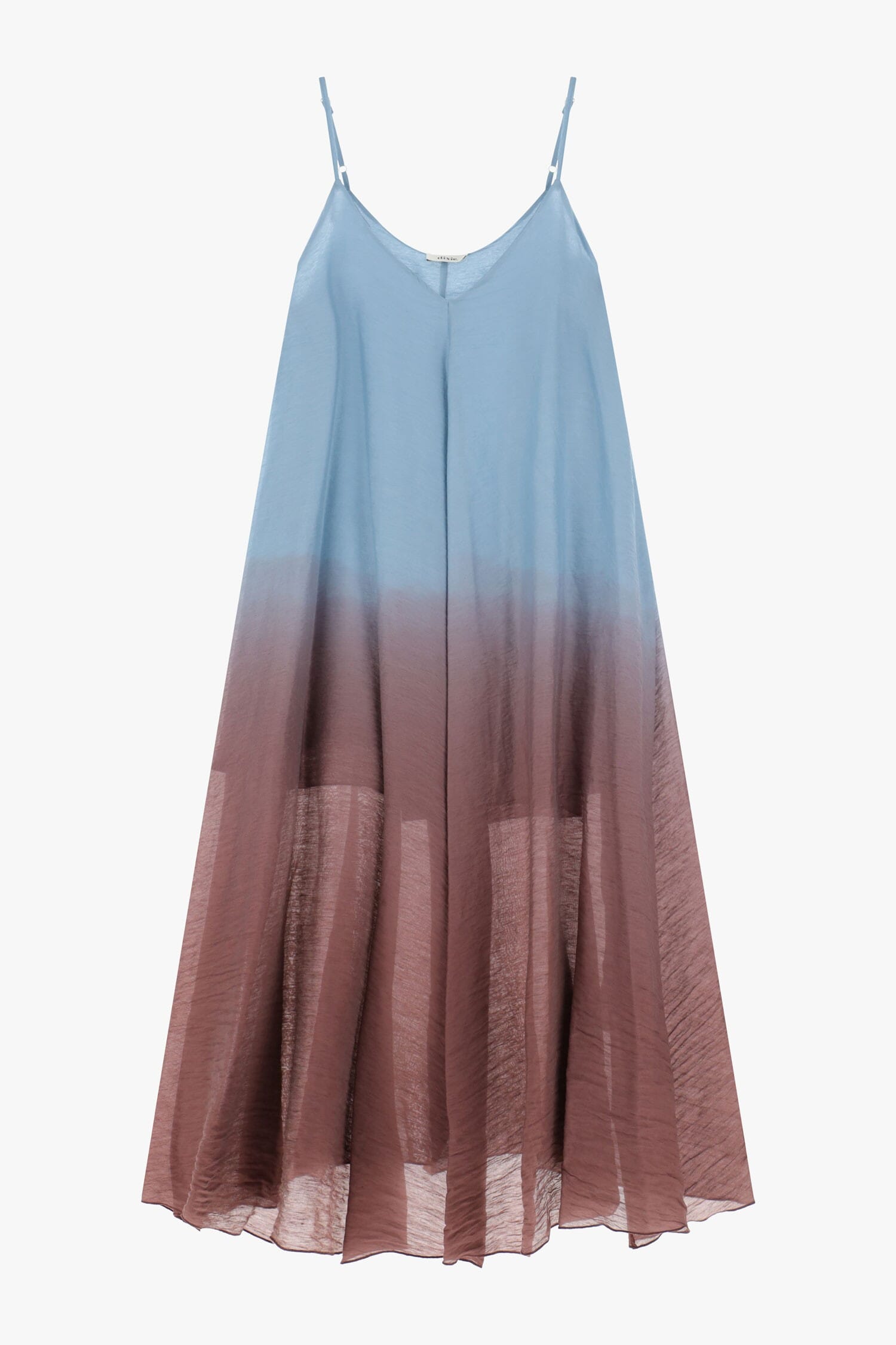 Vestito Lungo Con Spalline Sottili Dixie