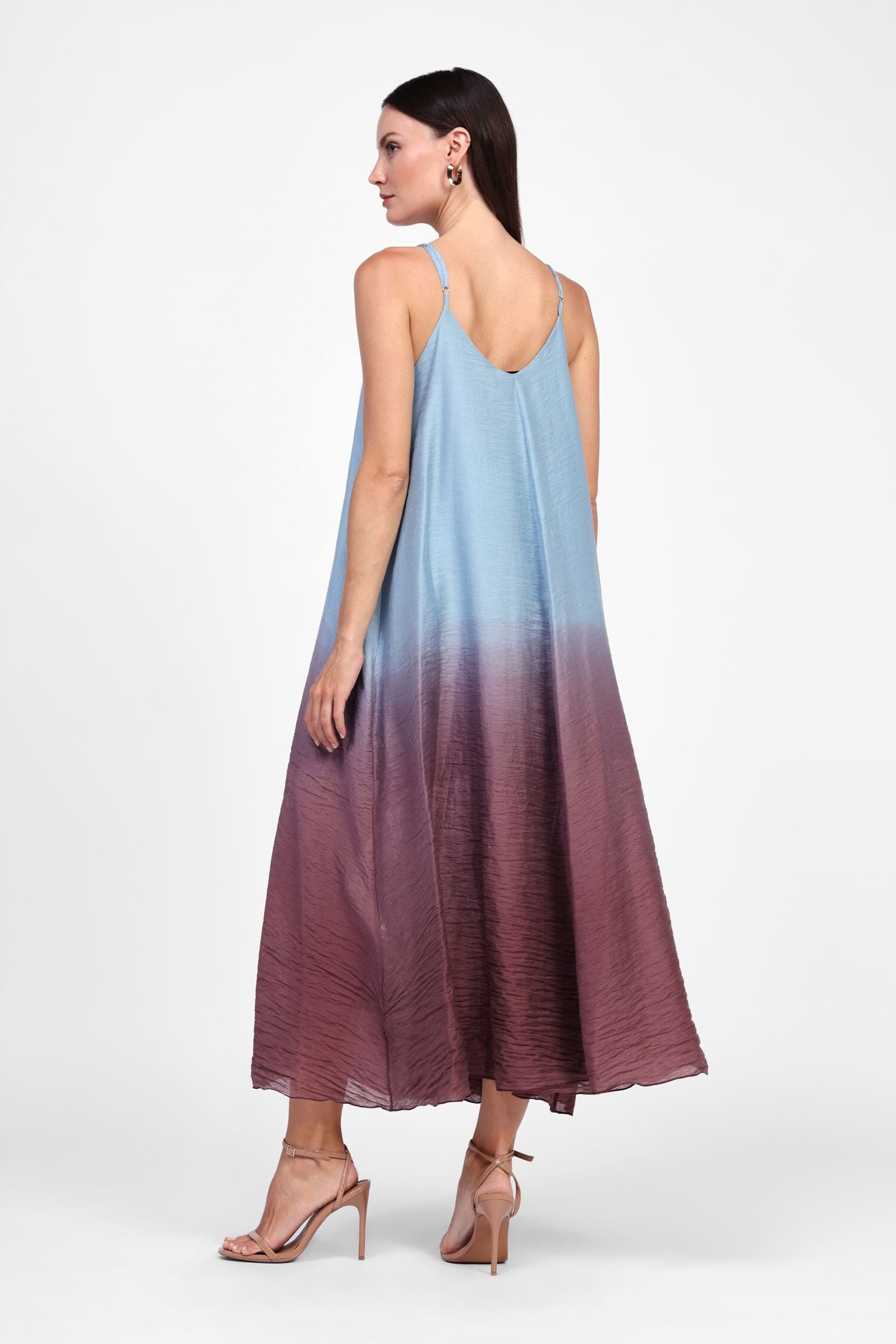 Vestito Lungo Con Spalline Sottili Dixie