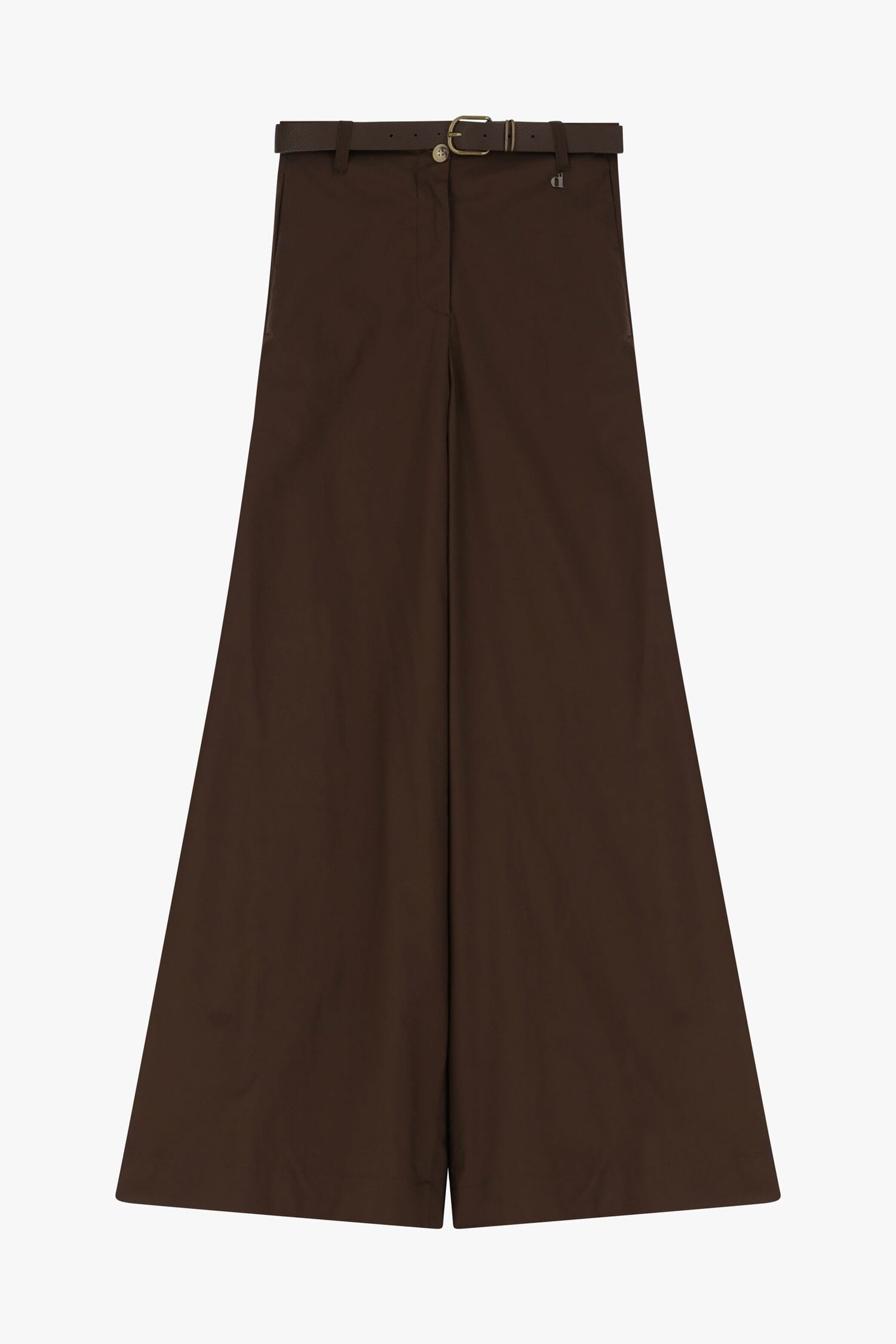 Pantaloni A Gamba Ampia Con Cintura Dixie