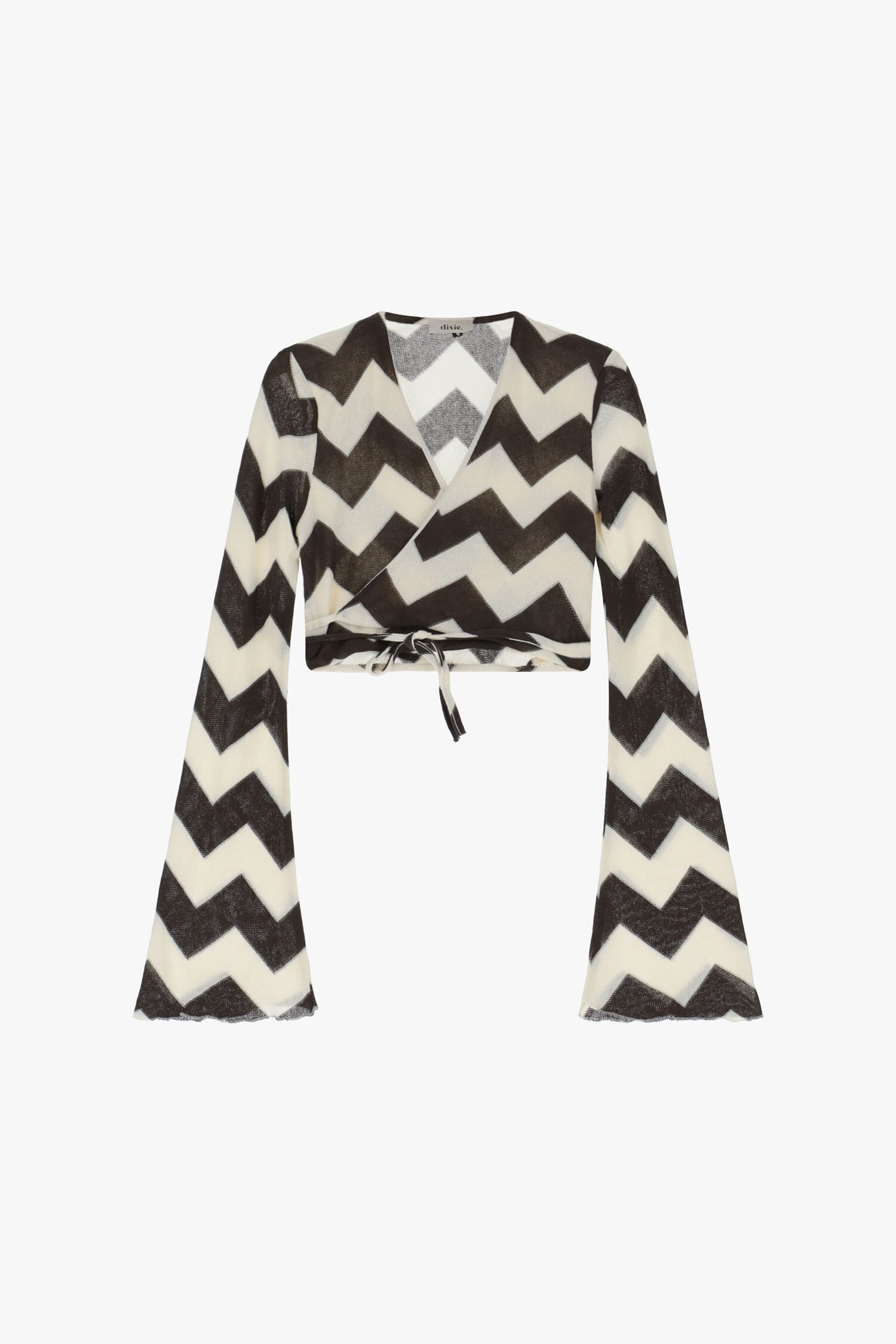 Top A Portafoglio Con Maniche Ampie Dixie