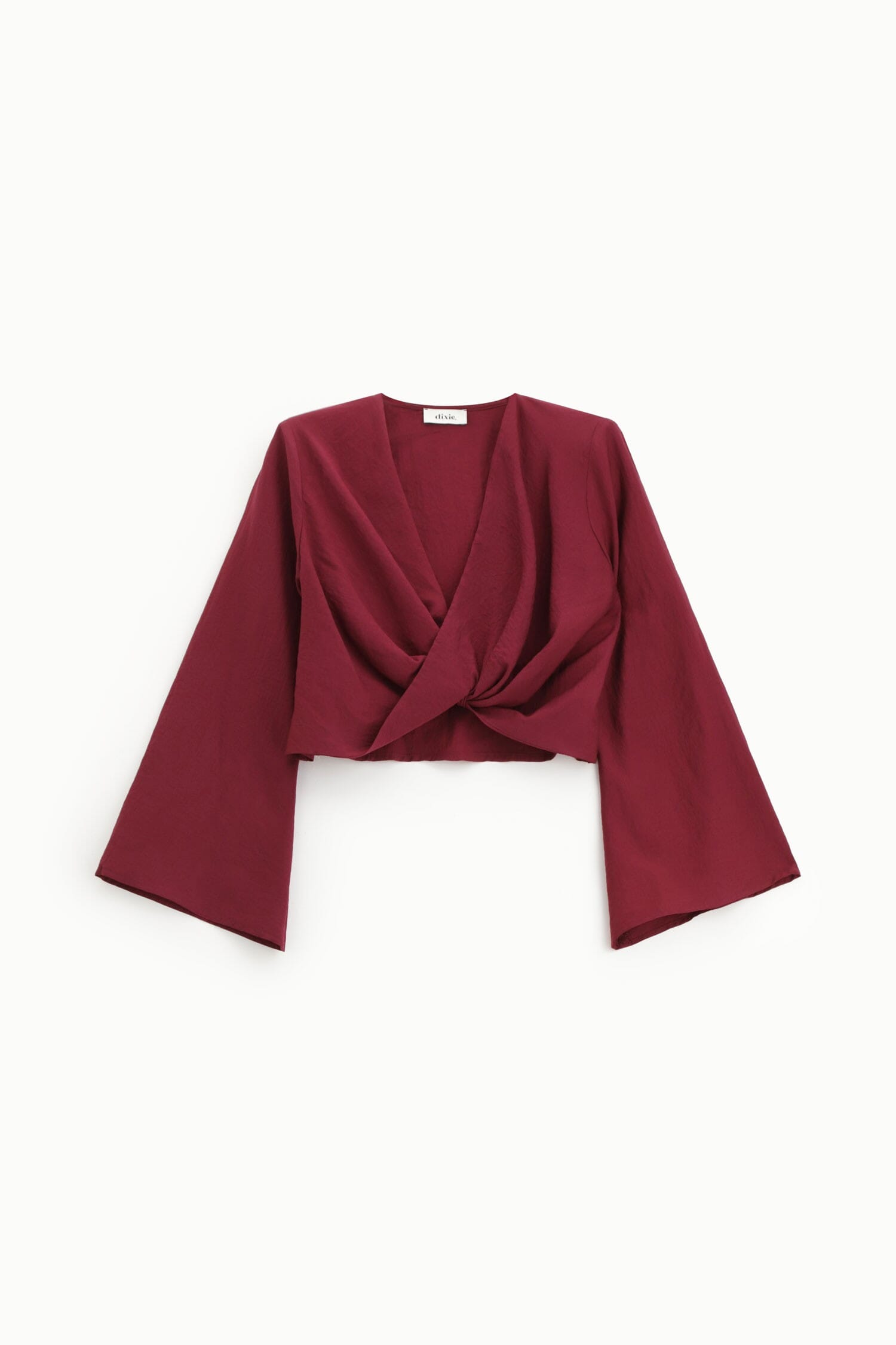 Dixie Short Top With Wide Sleeves