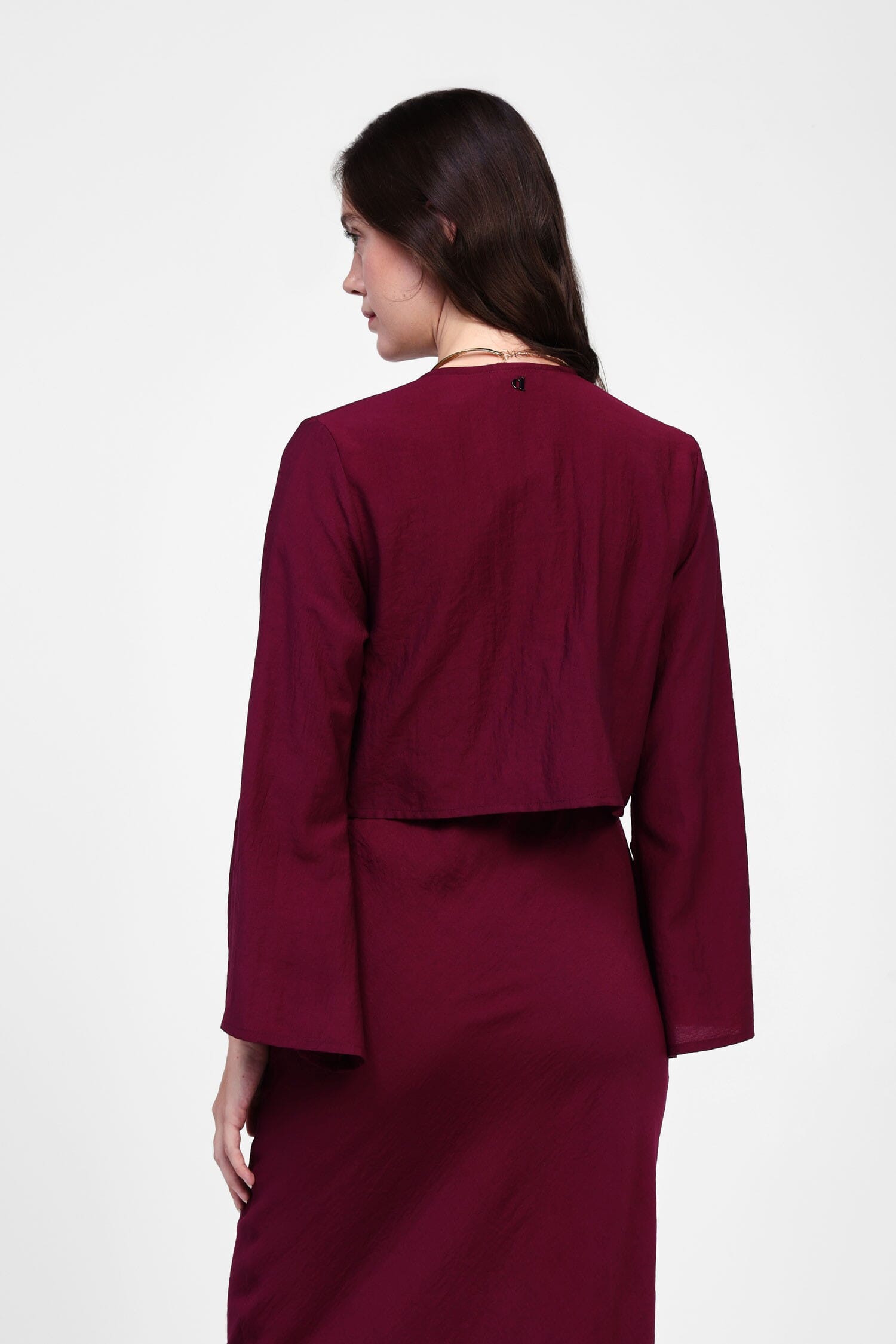 Dixie Short Top With Wide Sleeves