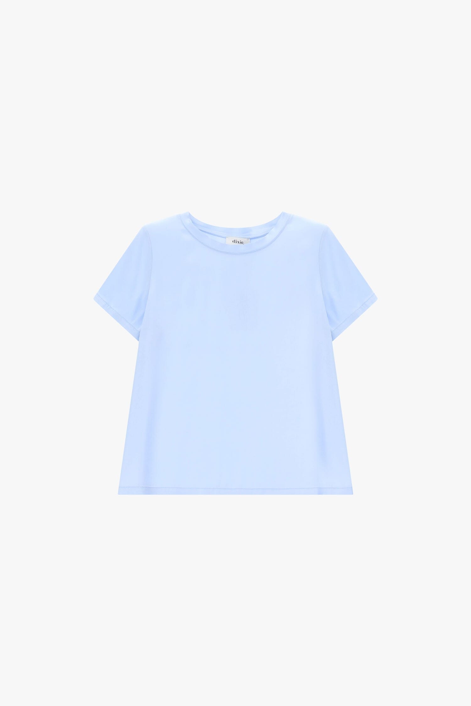 Dixie Short-Sleeved Satin T-Shirt
