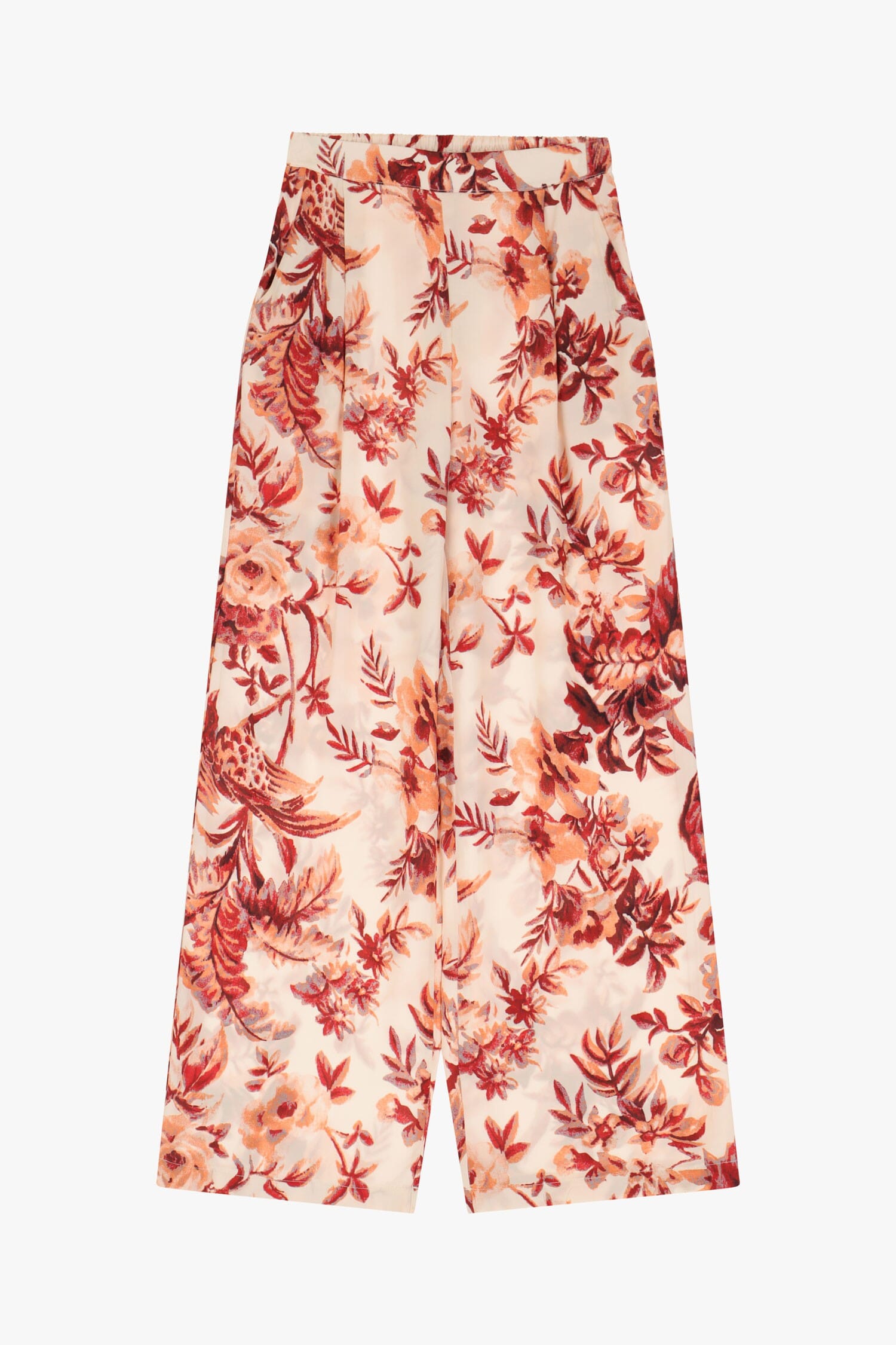 Pantaloni Ampi A Fantasia Floreale Dixie